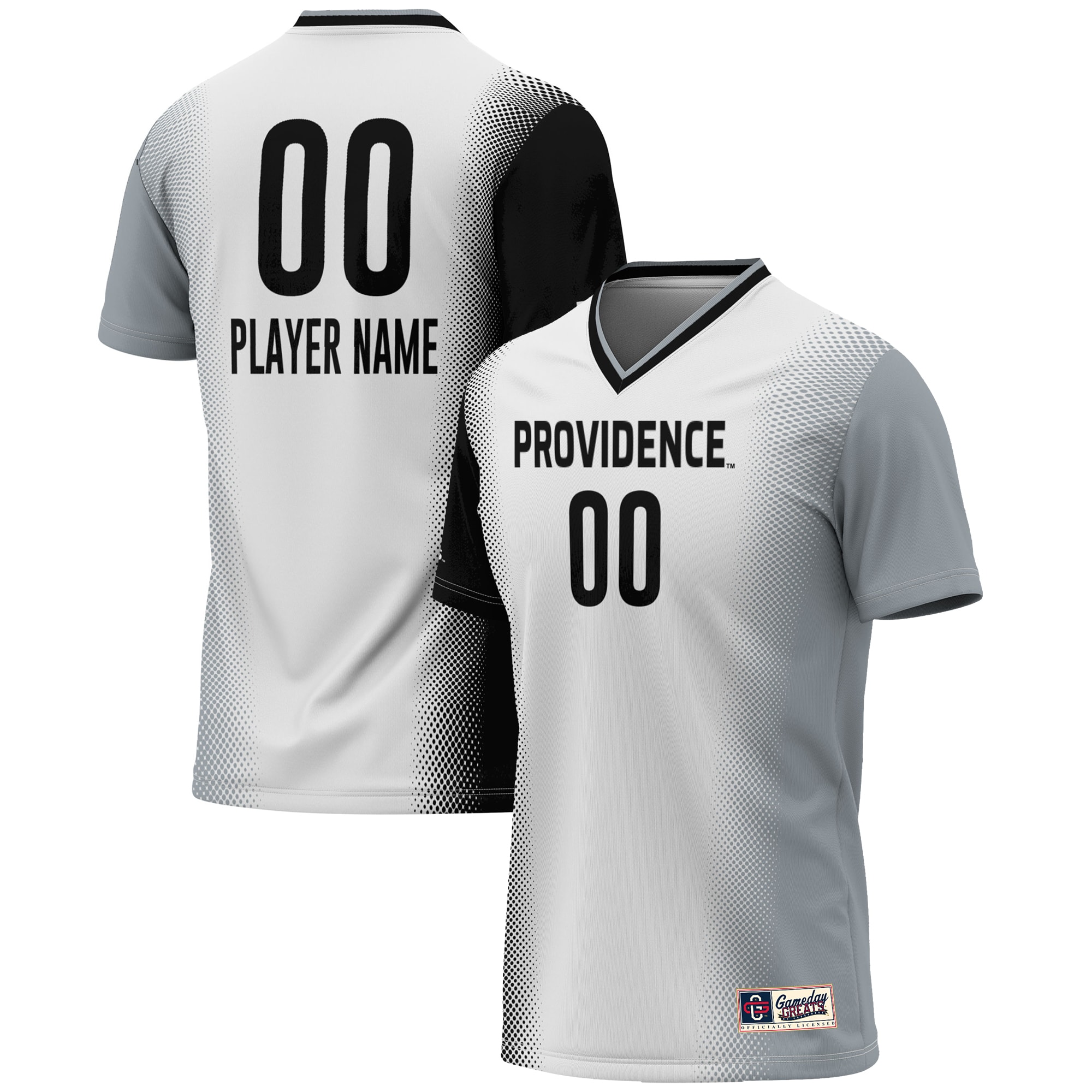  Providence Friars GameDay Greats Youth NIL Pick-A-Player Lightweight Women's Soccer Jersey - White