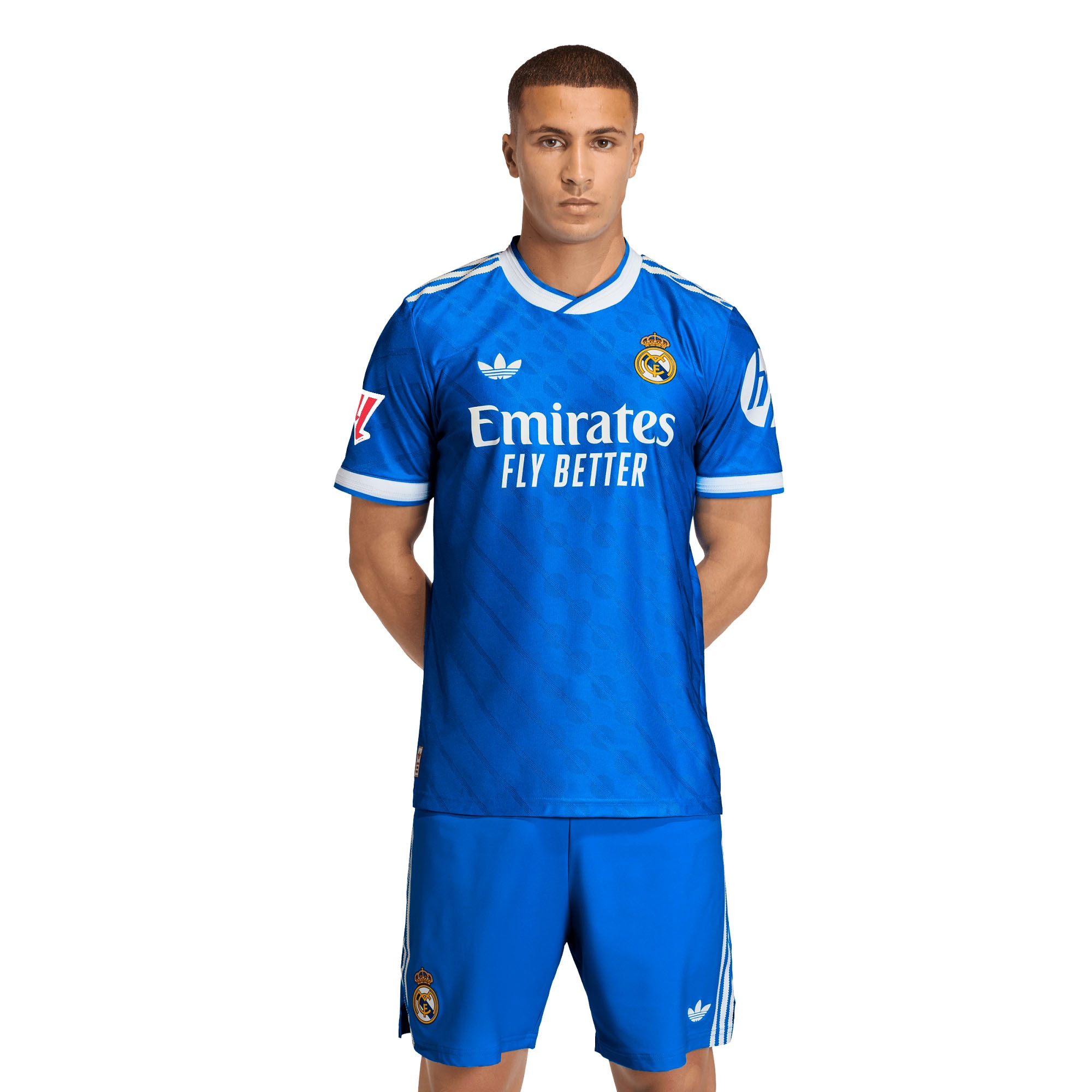  Real Madrid 2025/26 Third Jersey with Patch - Blue