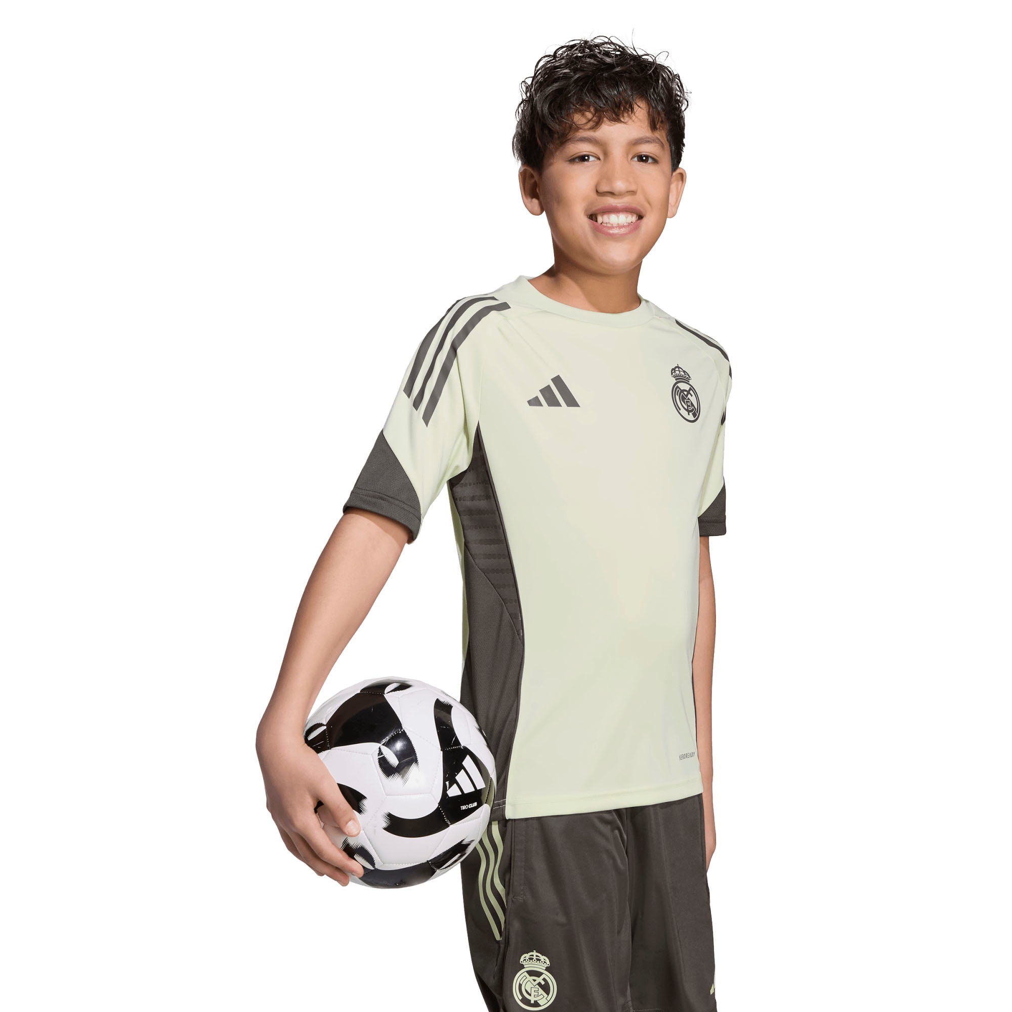  Real Madrid Youth 2025/26 Training Jersey - Light Green