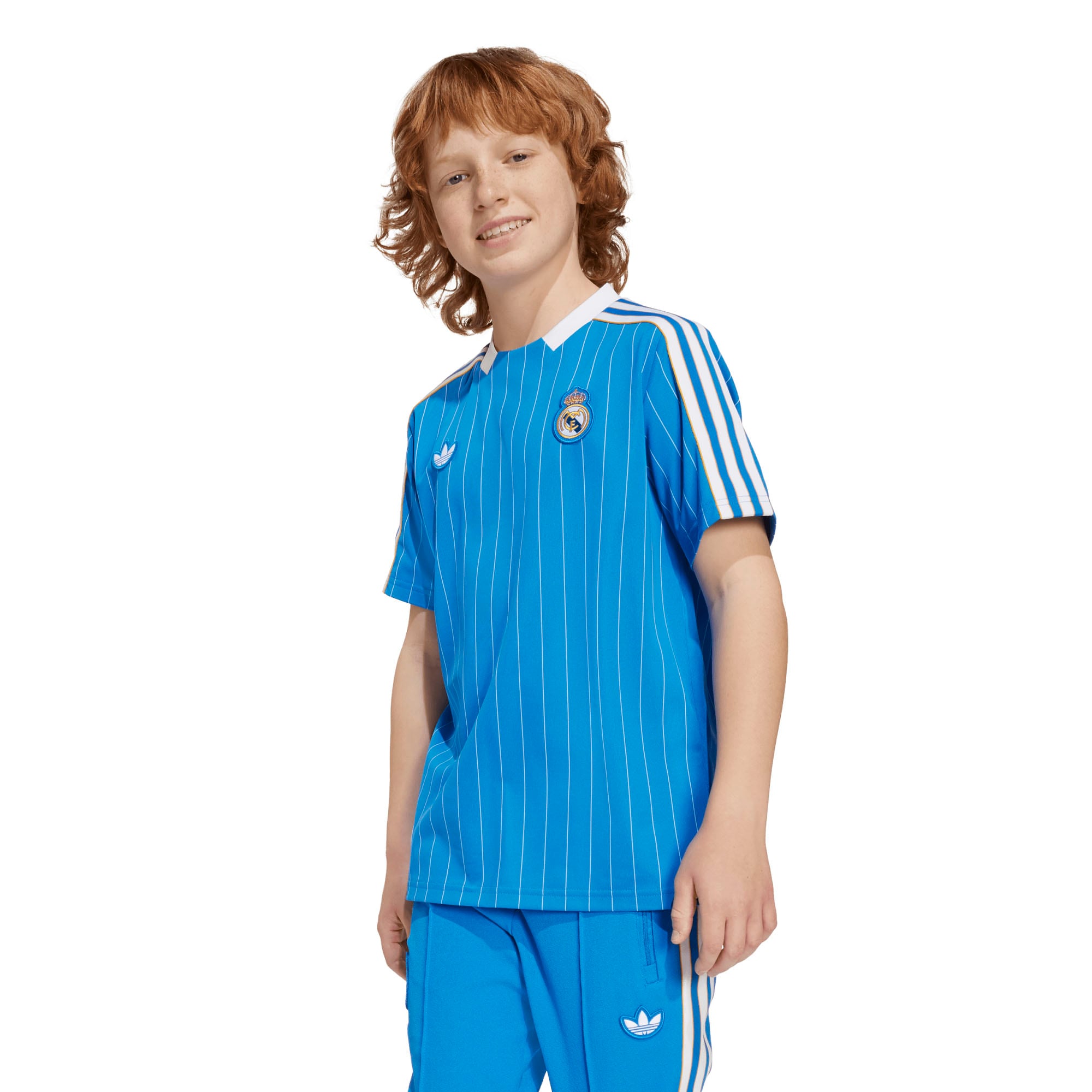  Real Madrid Youth Terrace Icons Jersey - Blue