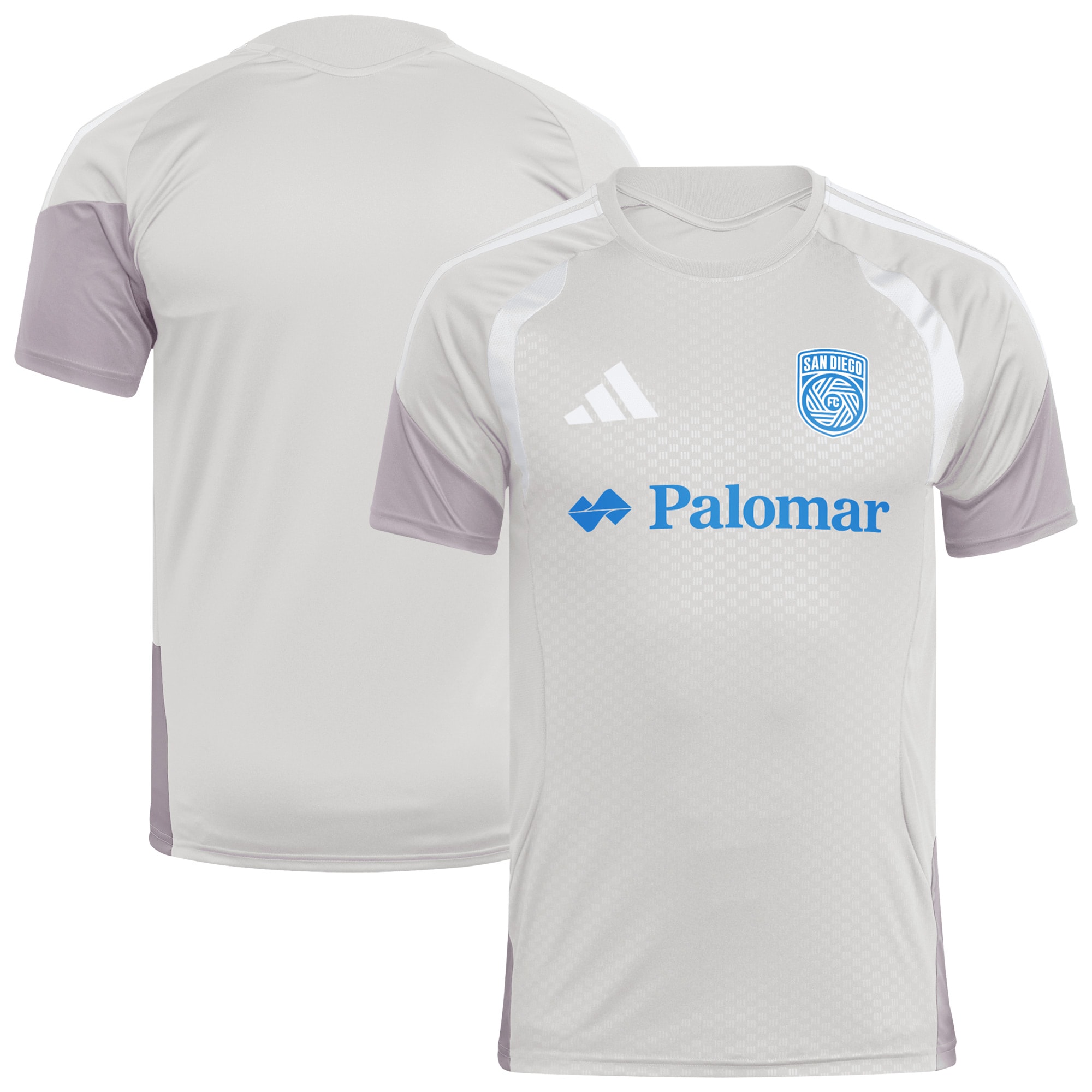  San Diego FC 2026 Competition Training Jersey - Silver