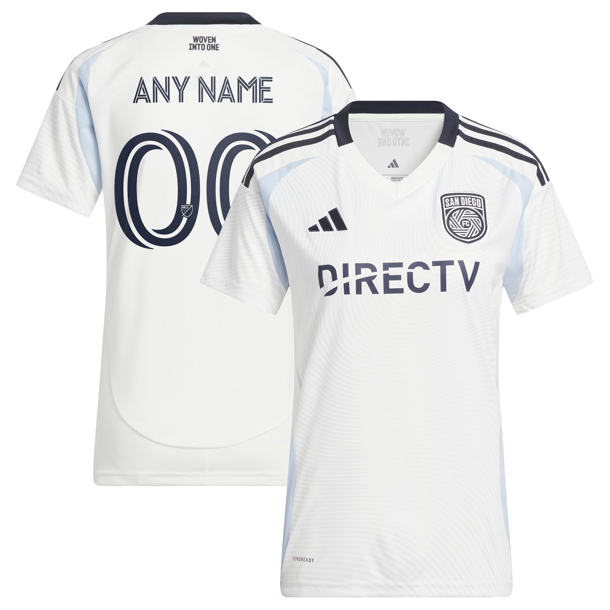  San Diego FC Women's 2025 Woven Into One Custom Jersey