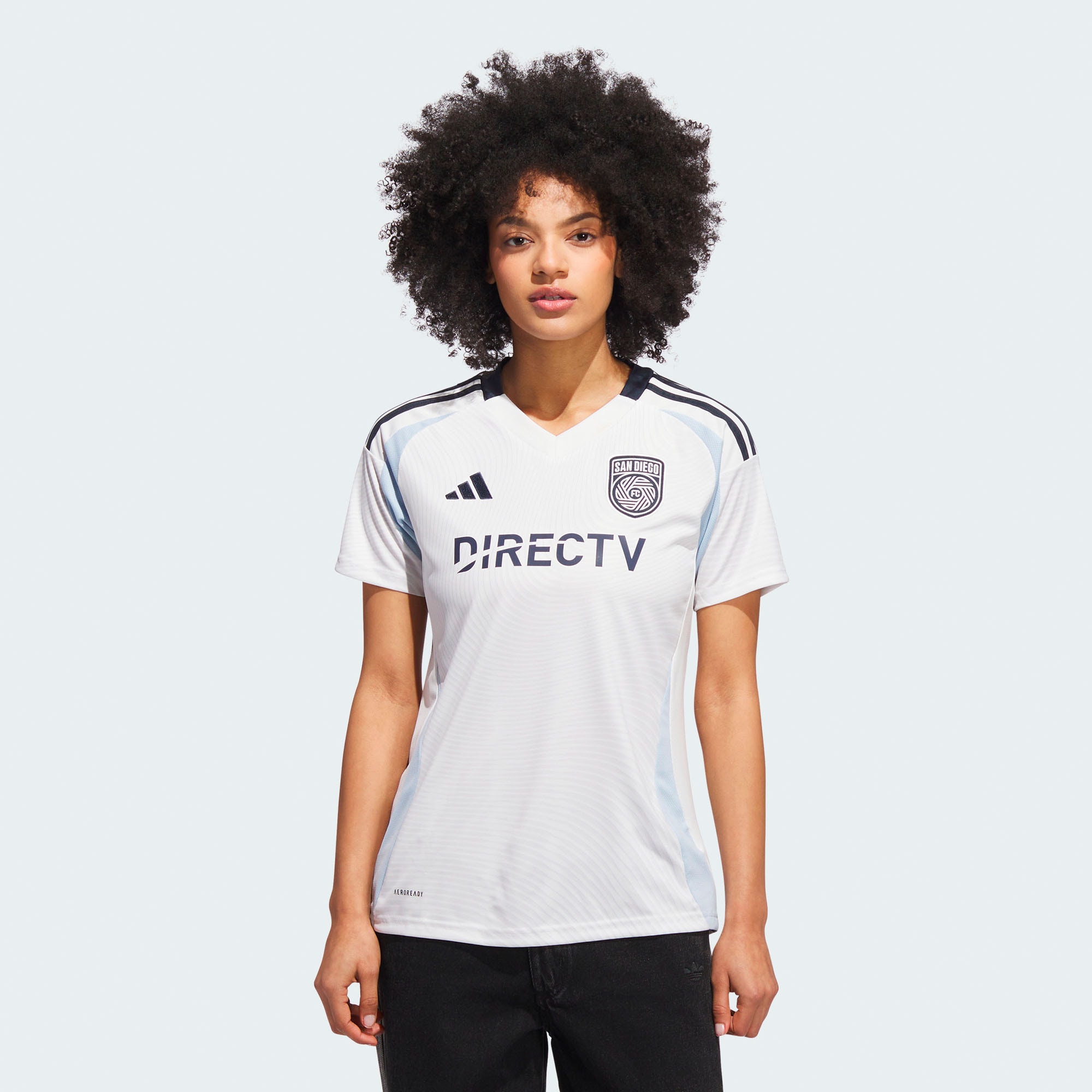  San Diego FC Women's 2025 Woven Into One Jersey - White