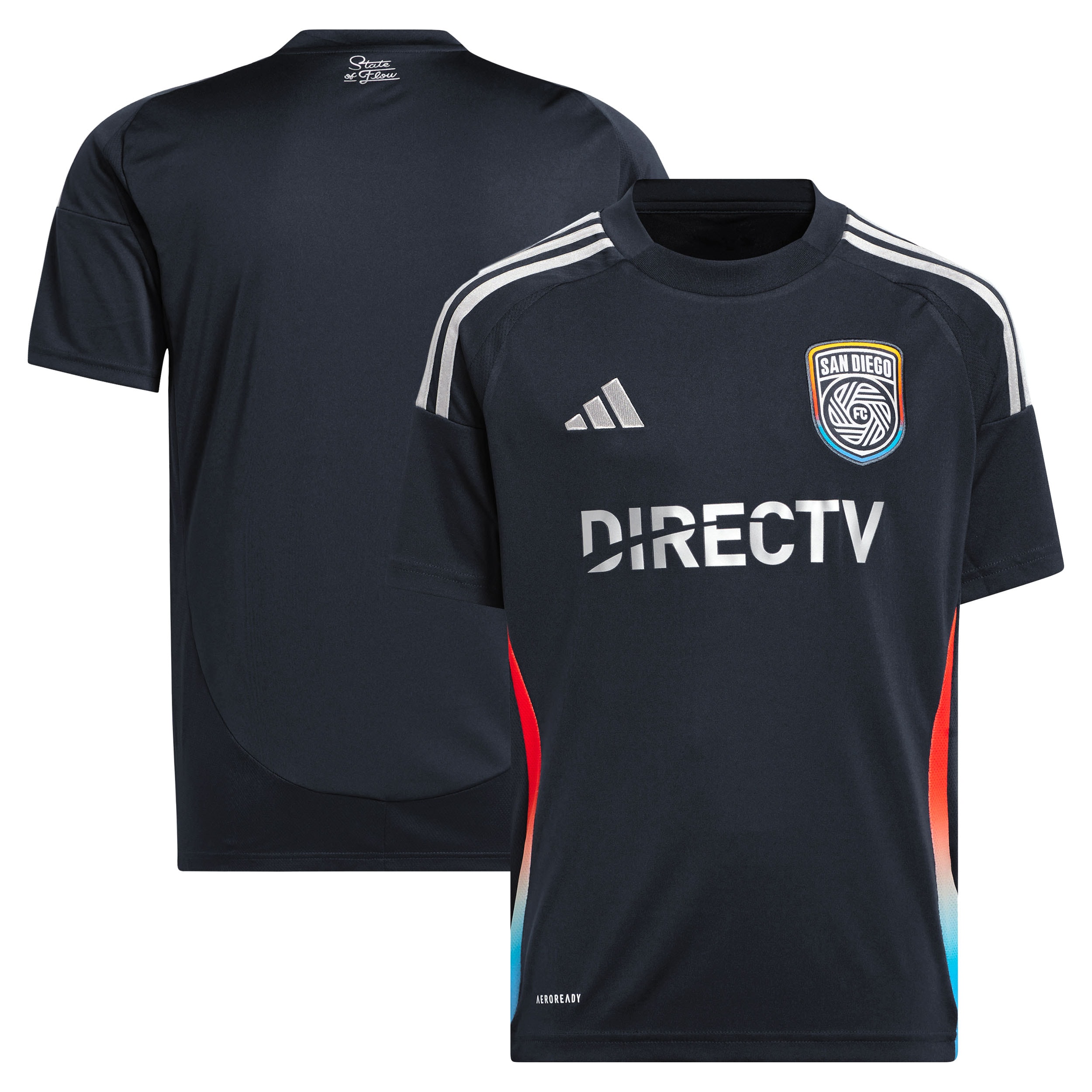  San Diego FC Youth 2025 State of Flow Jersey - Navy