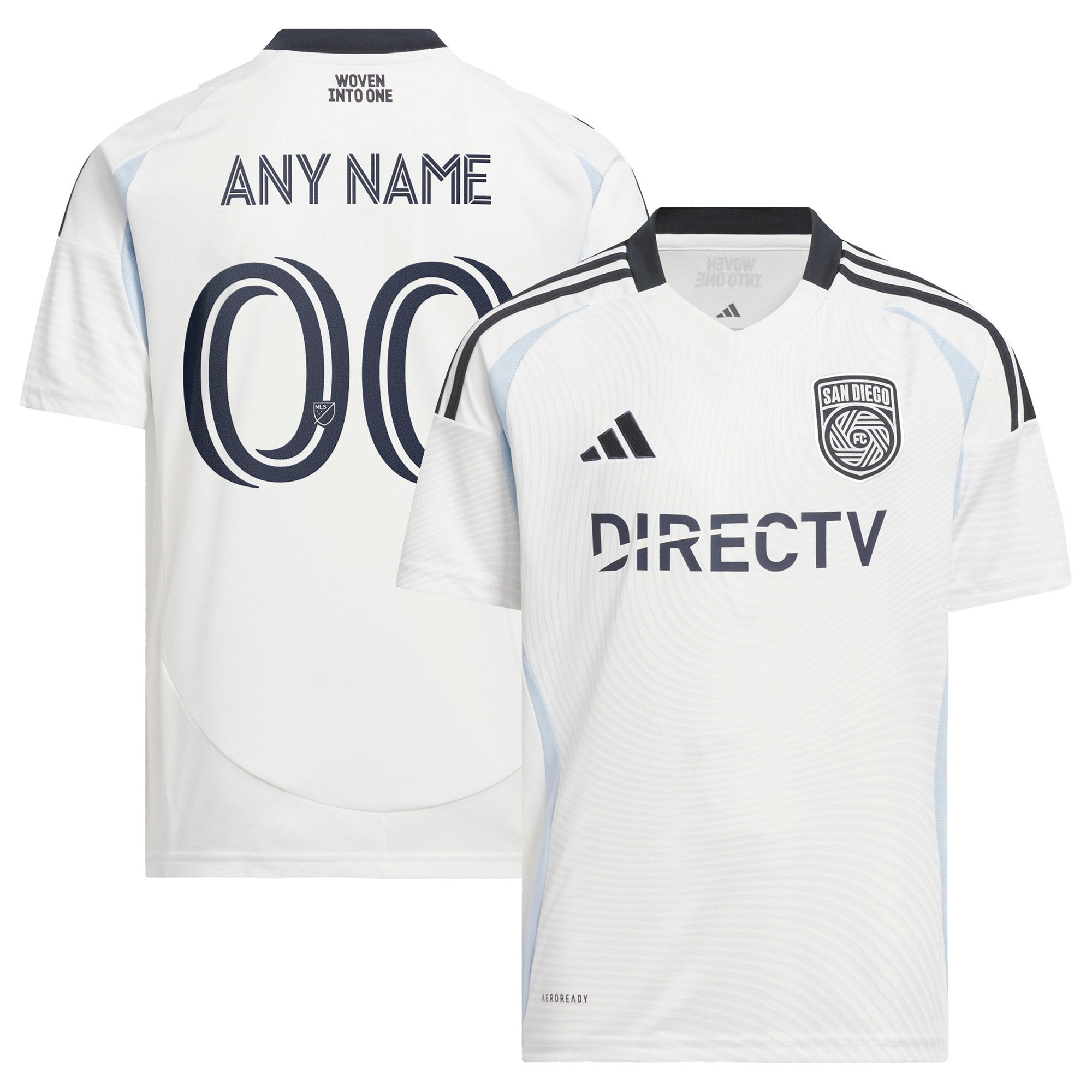  San Diego FC Youth 2025 Woven Into One Custom Jersey