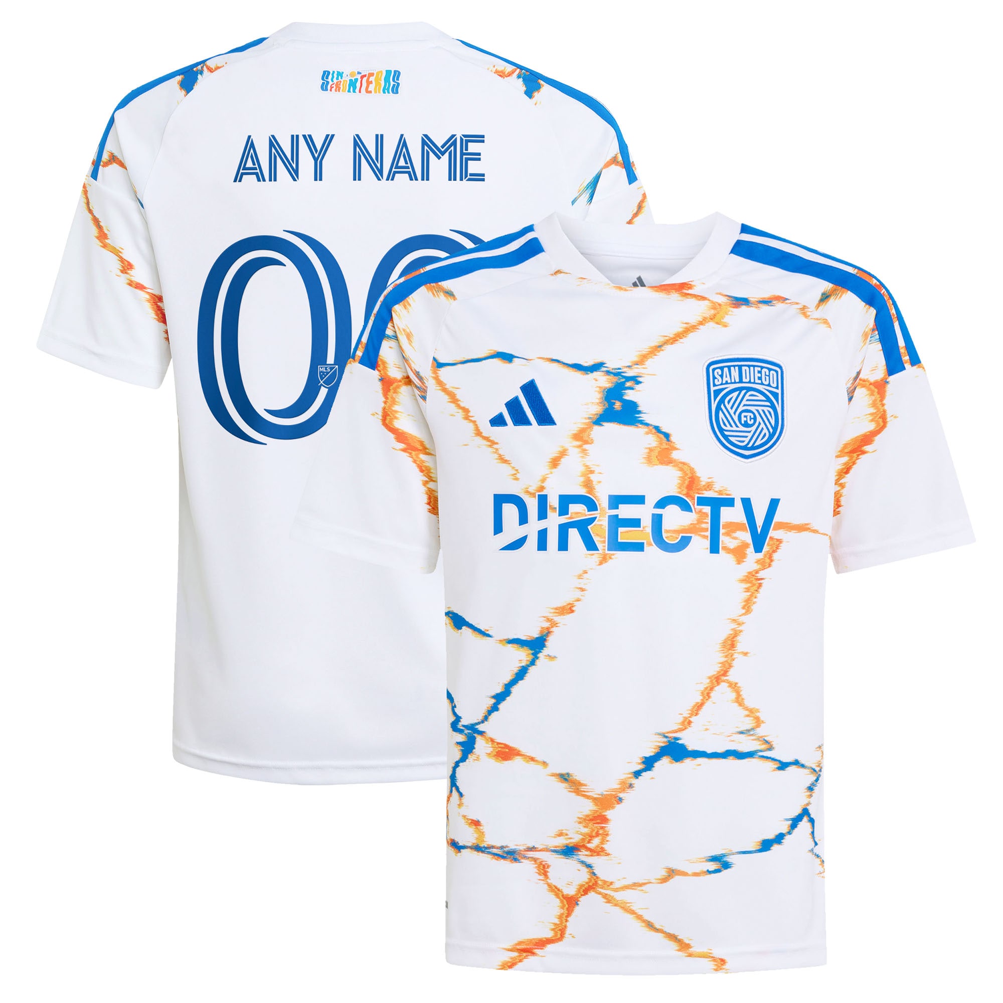  San Diego FC Youth 2026 Unprecedented Unity Kit Custom Jersey - White