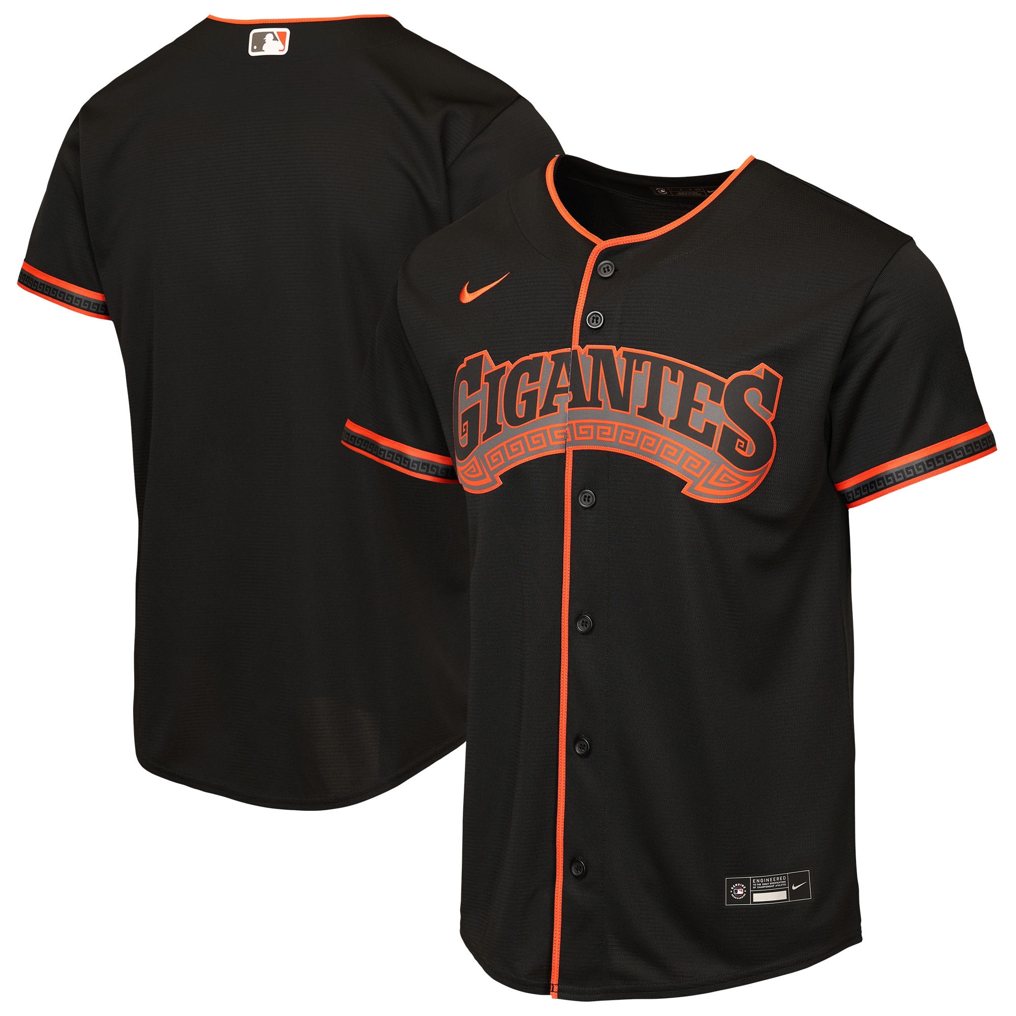  San Francisco Giants Youth Alternate Jersey - Black