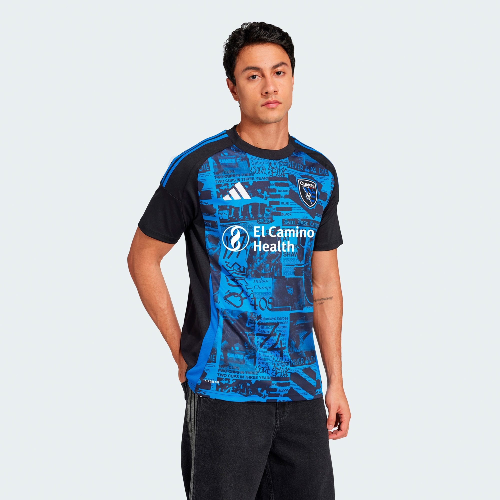  San Jose Earthquakes 2025 Headliner Jersey - Black