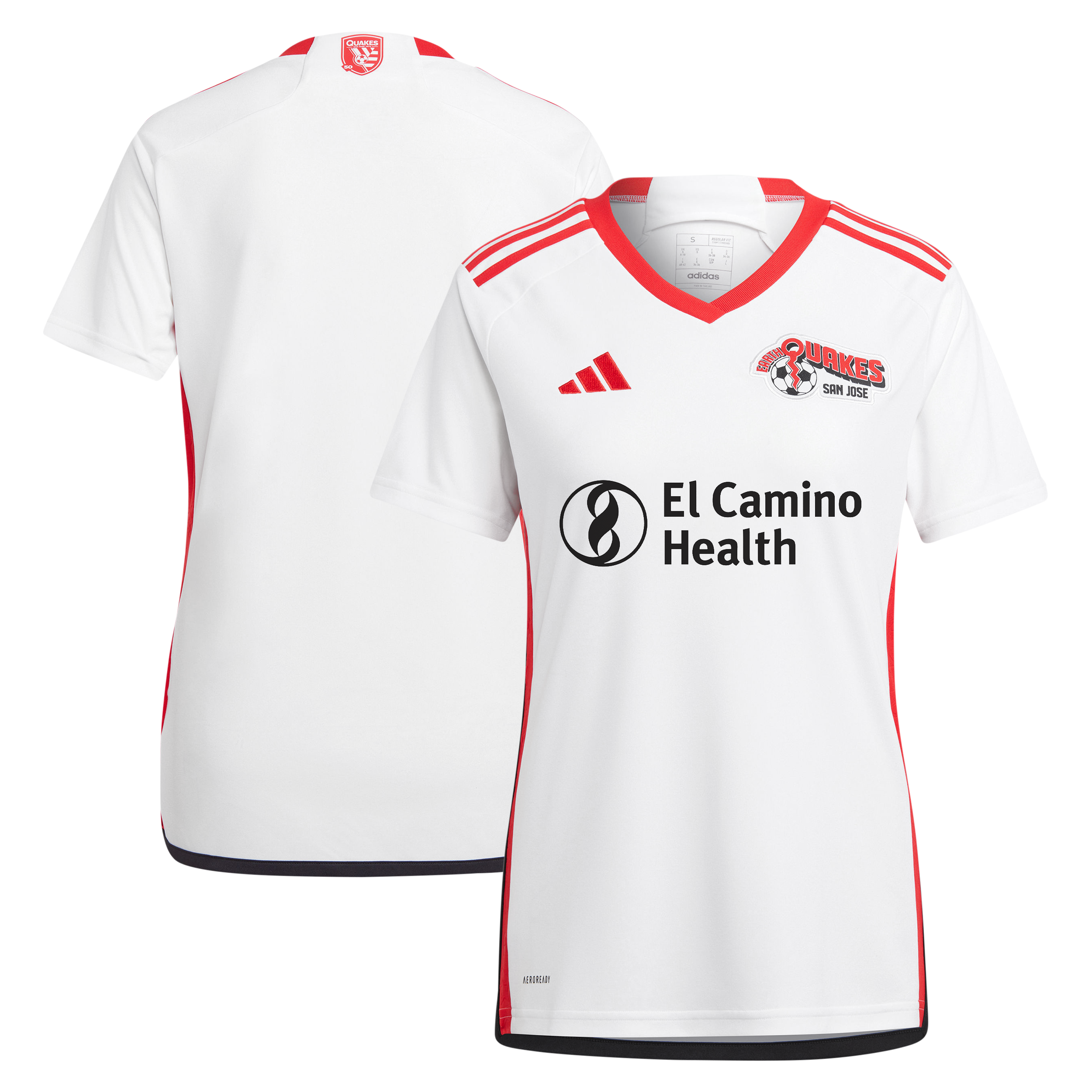  San Jose Earthquakes Women's 2025 The 50 Kit Jersey - White