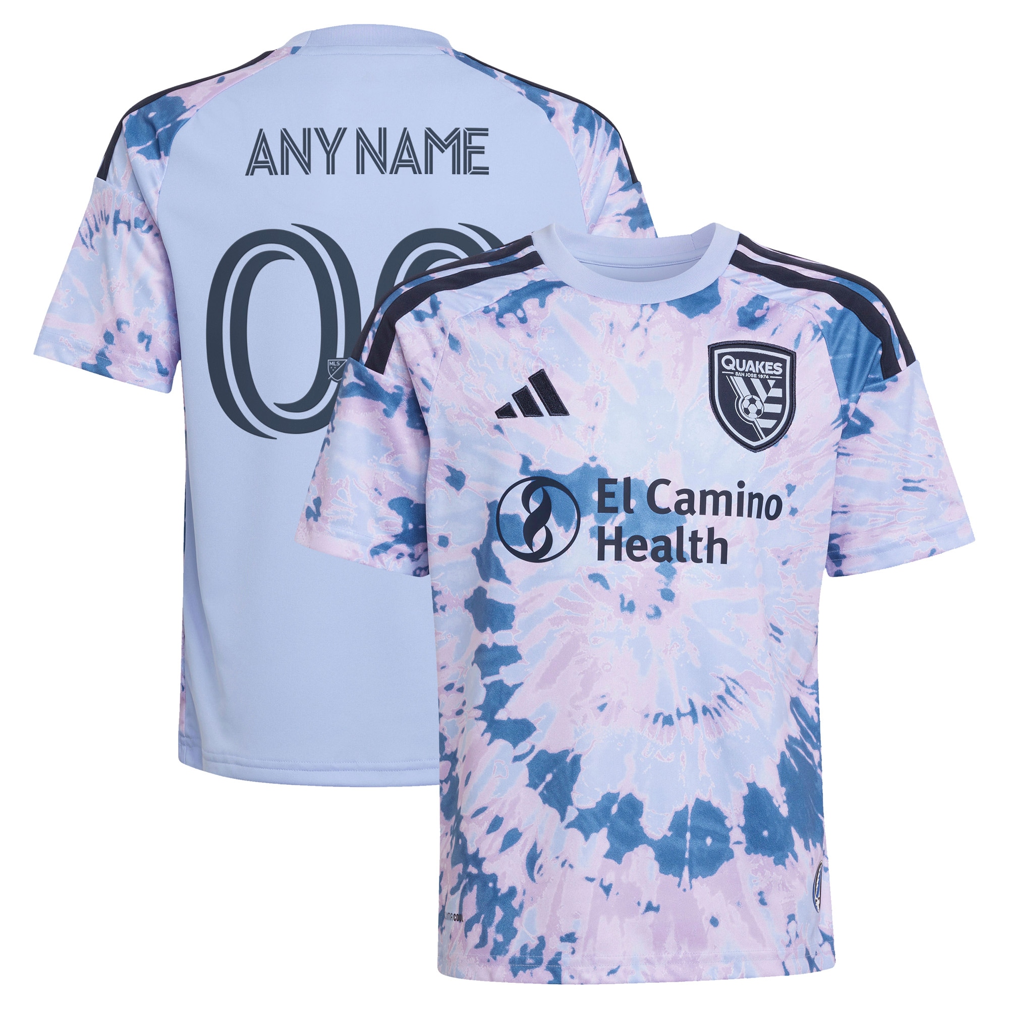  San Jose Earthquakes Youth 2026 The Dead Kit Custom Jersey - Light Blue