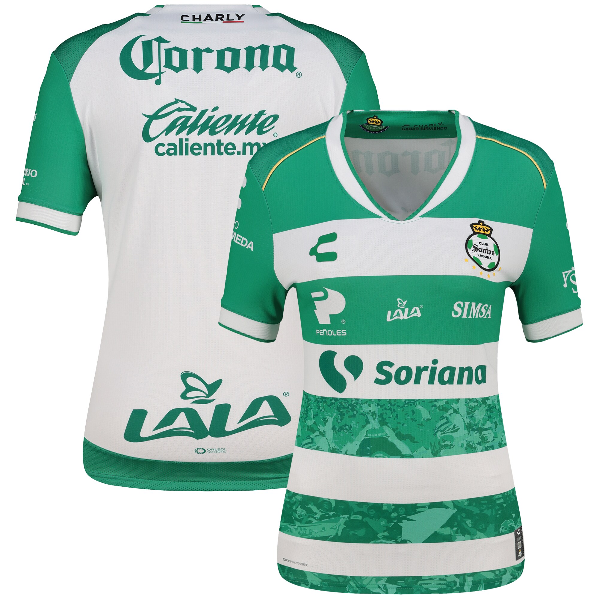  Santos Laguna Charly Women's 2025/26 Home Jersey - Green