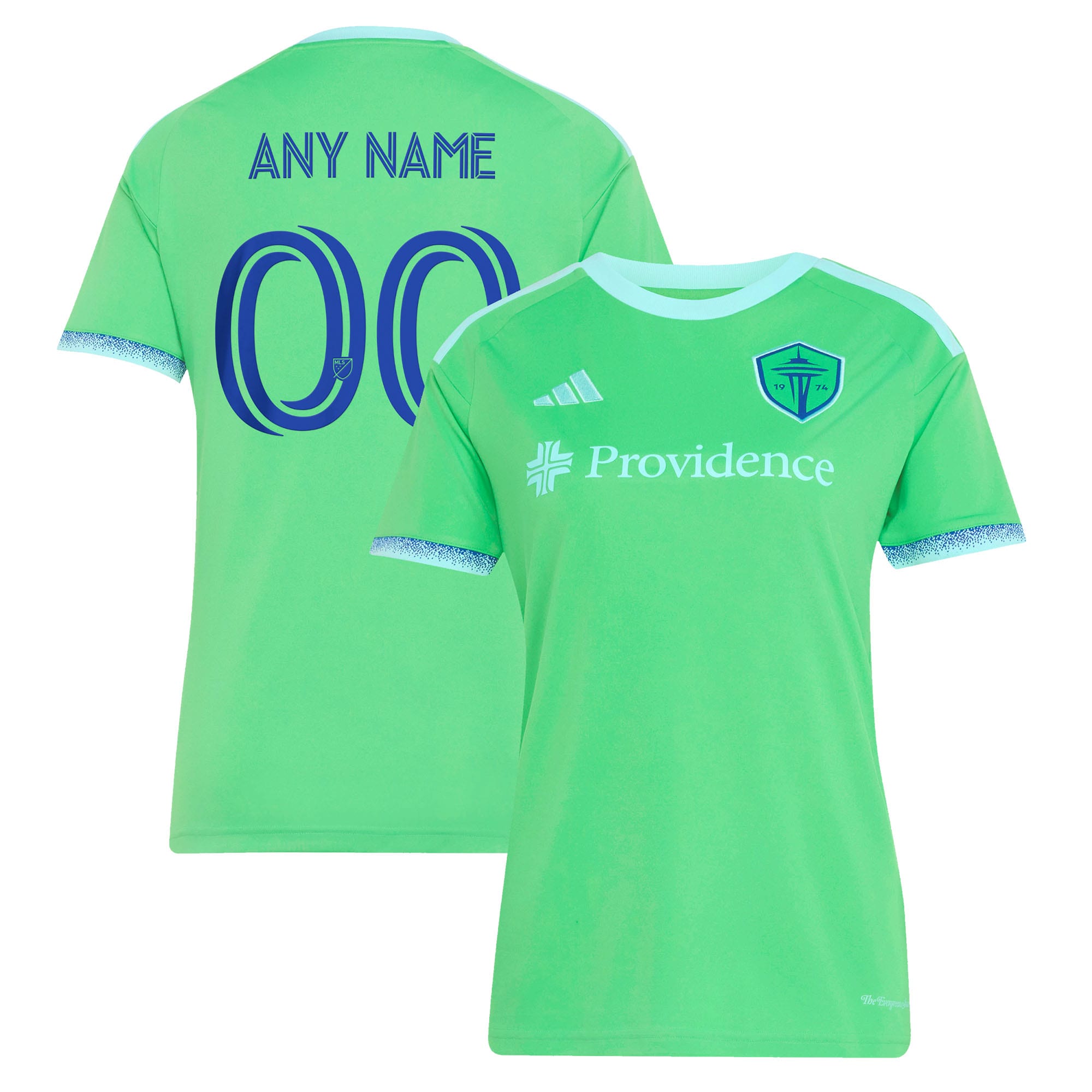  Seattle Sounders FC Women's 2026 The Evergreen State Kit Custom Jersey - Rave Green