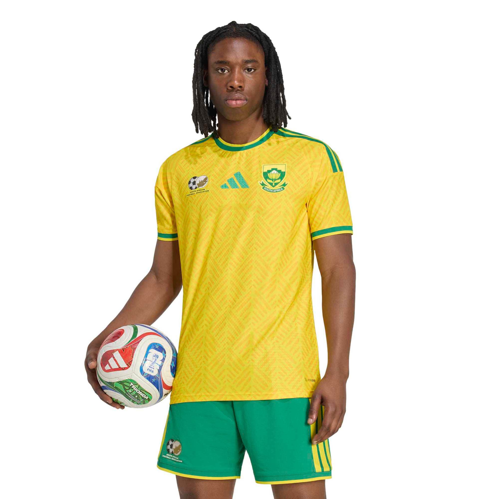  South Africa National Team Home On-Field Jersey