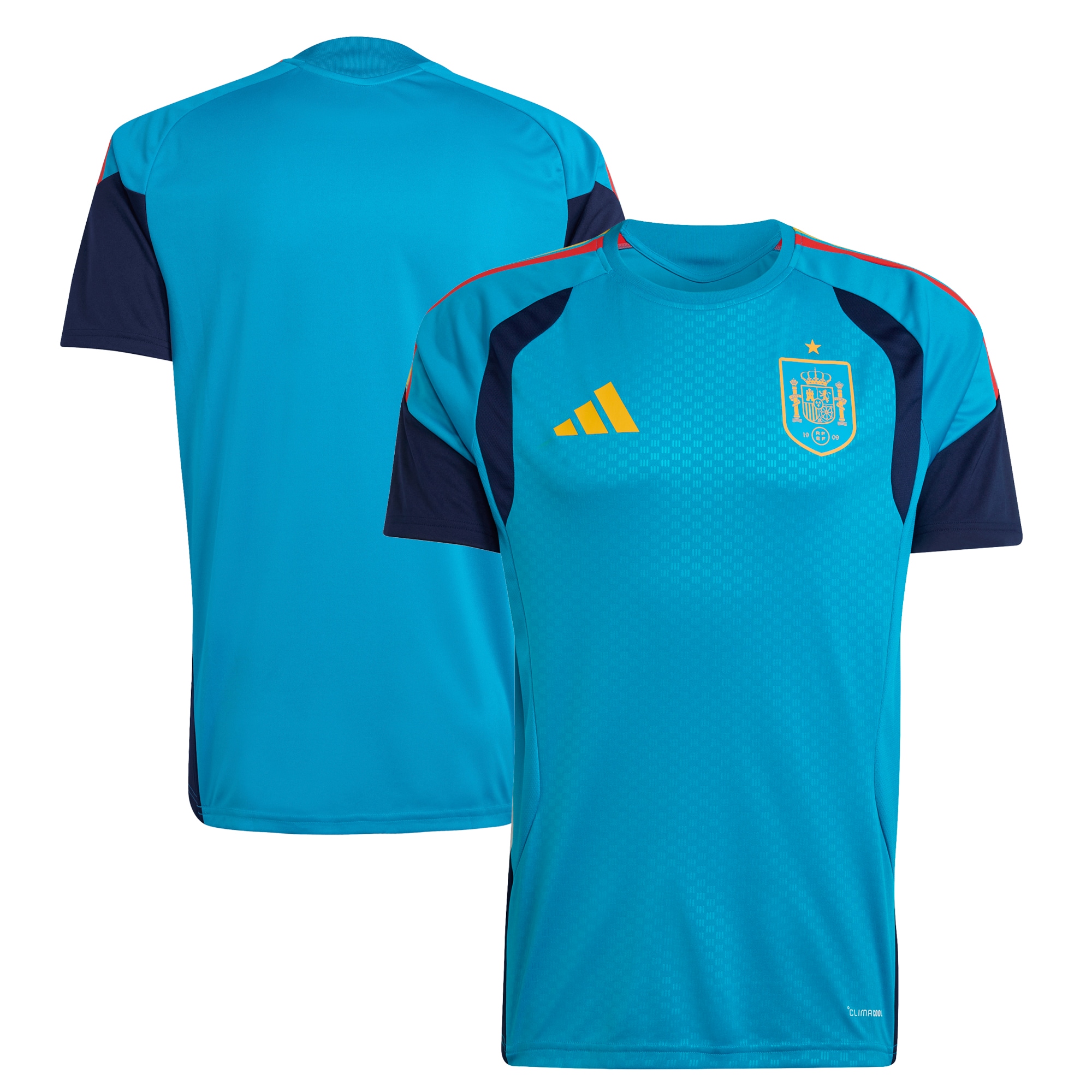  Spain National Team FIFA x World Cup 2026 Tiro Home Training Jersey - Turquoise