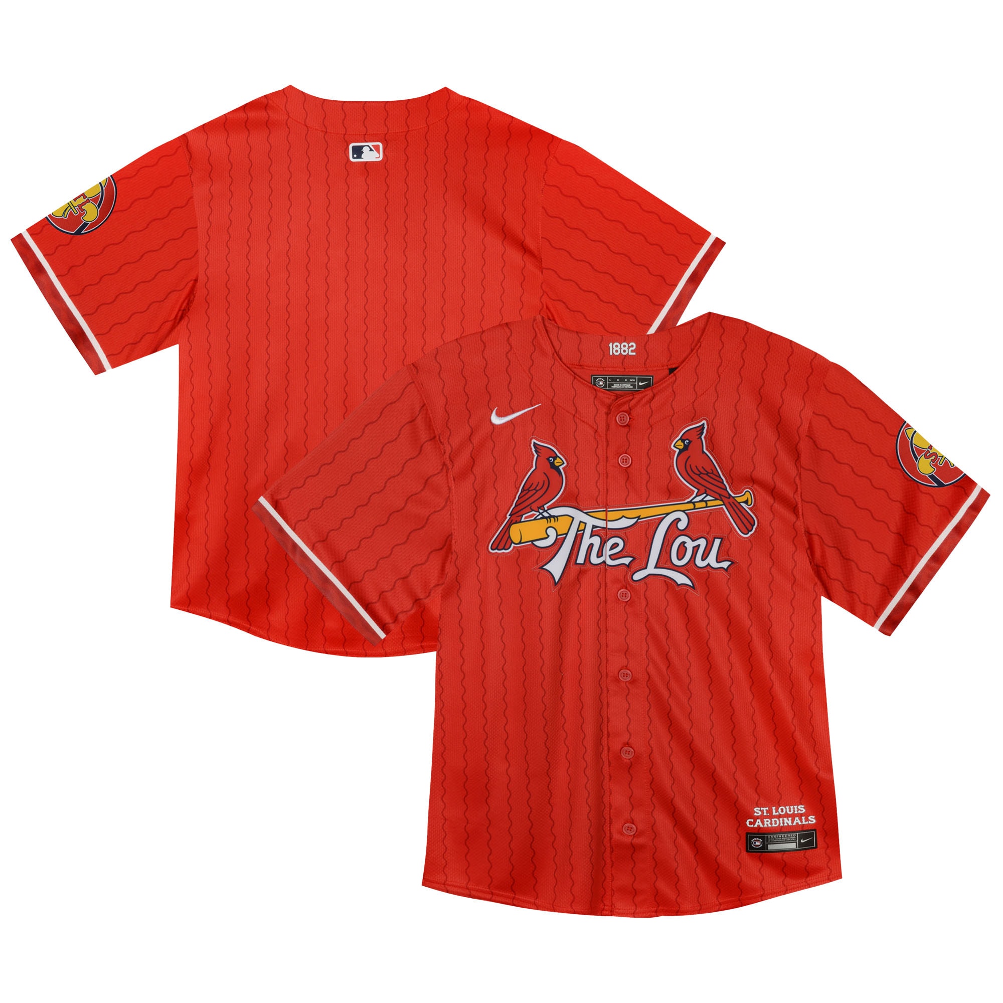  St. Louis Cardinals Toddler City Connect Team Limited Jersey - Red