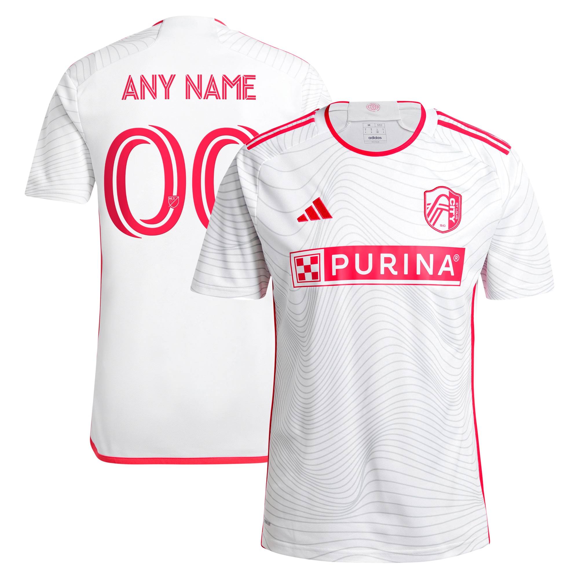 St. Louis City SC 2024 The Couence Kit Custom Jersey - White