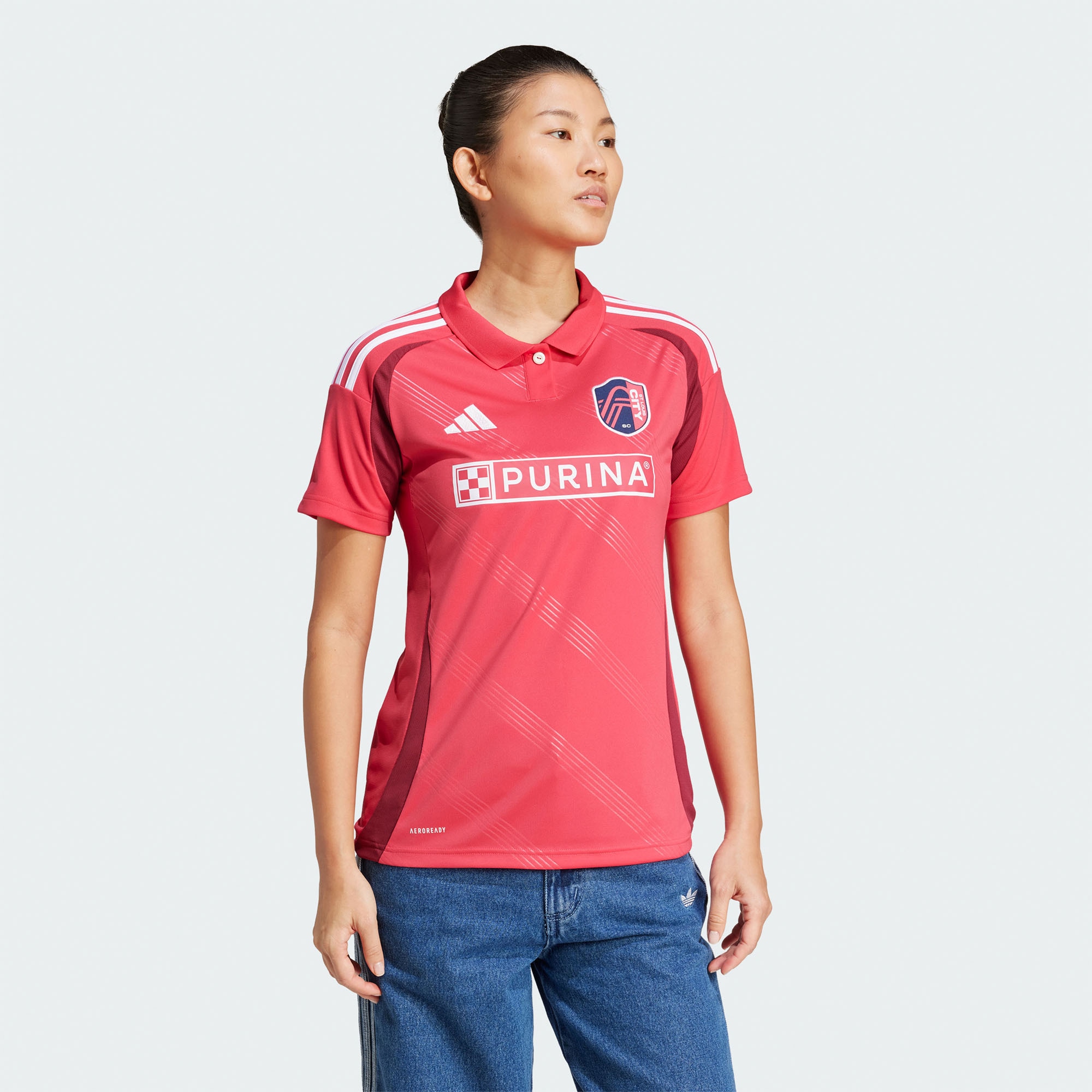  St. Louis City SC Women's 2025 Forever CITY Red Jersey - Red