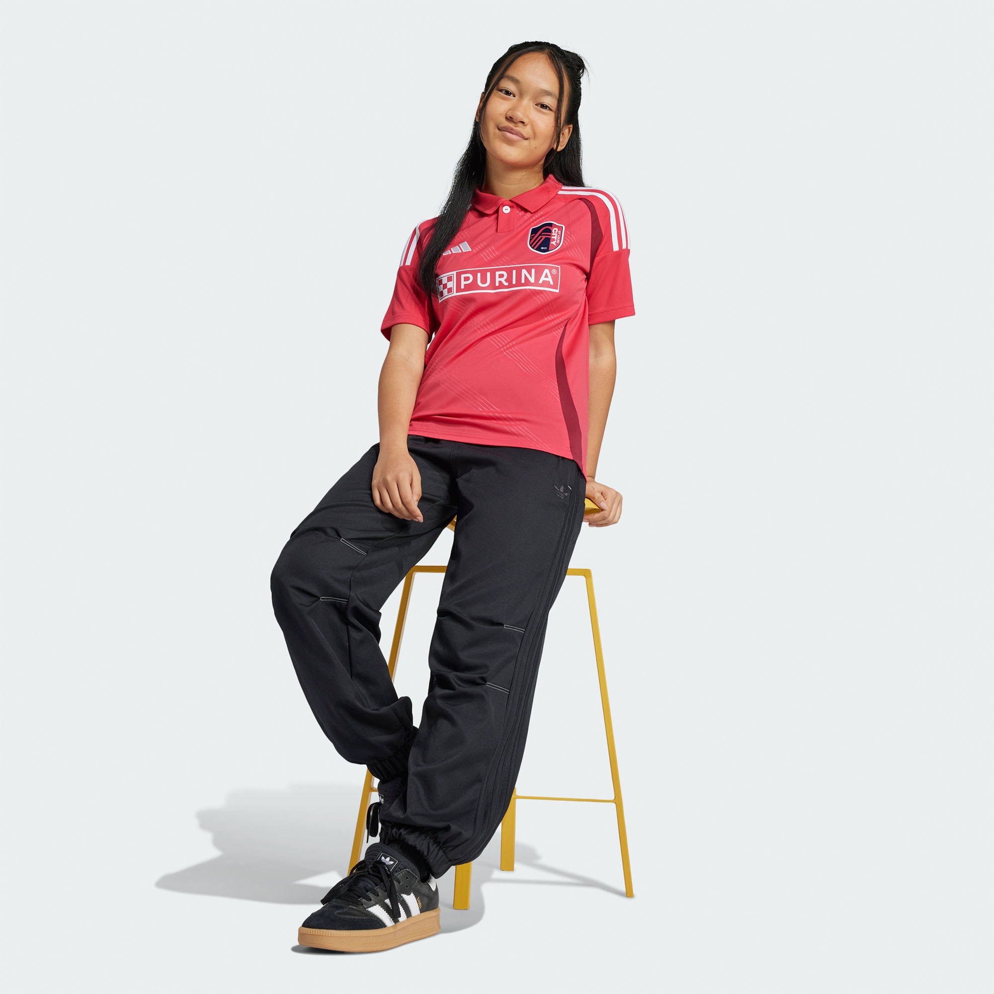  St. Louis City SC Youth 2025 Forever CITY Red Jersey - Red