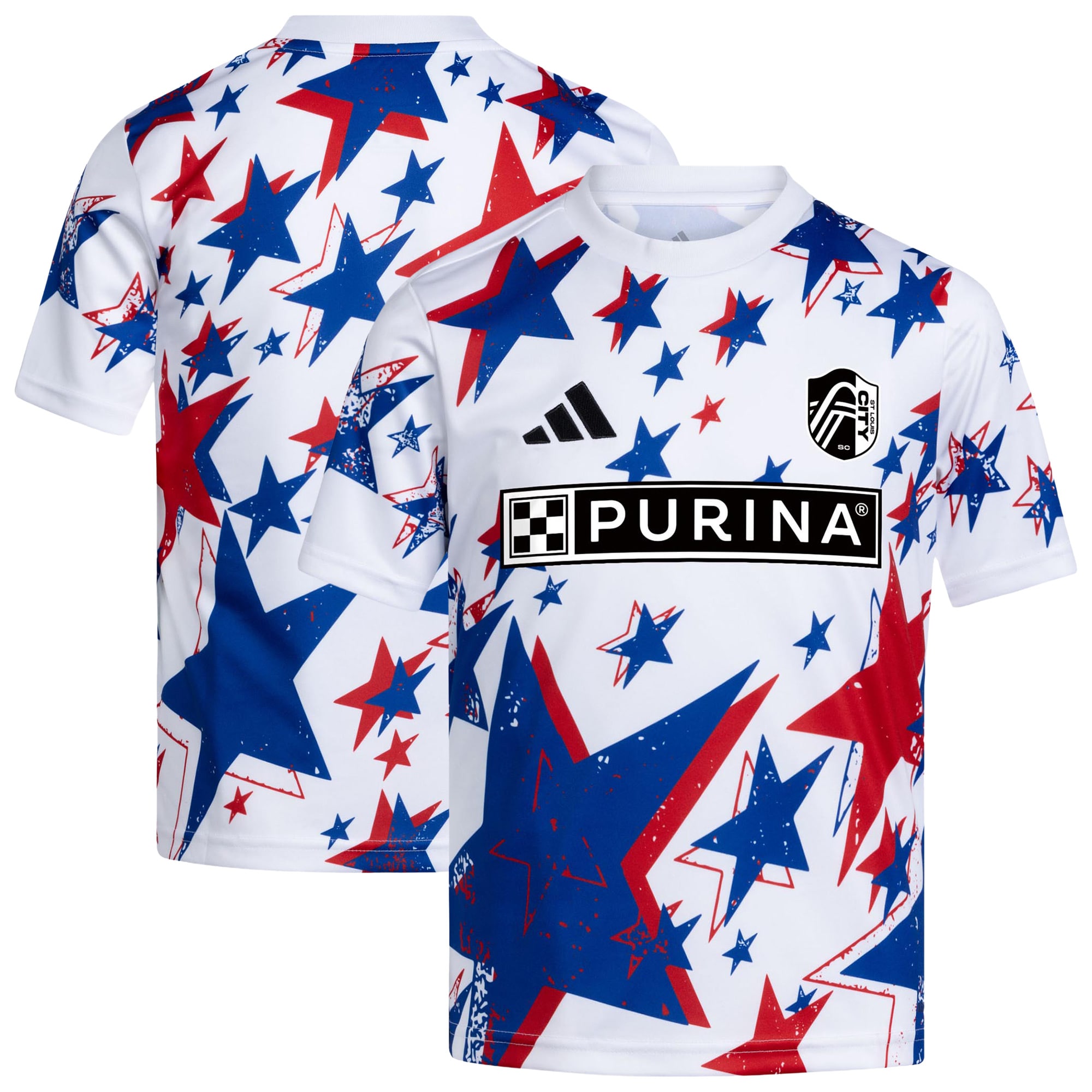  St. Louis CITY SC Youth 2026 Americana Pre-Match Jersey - White