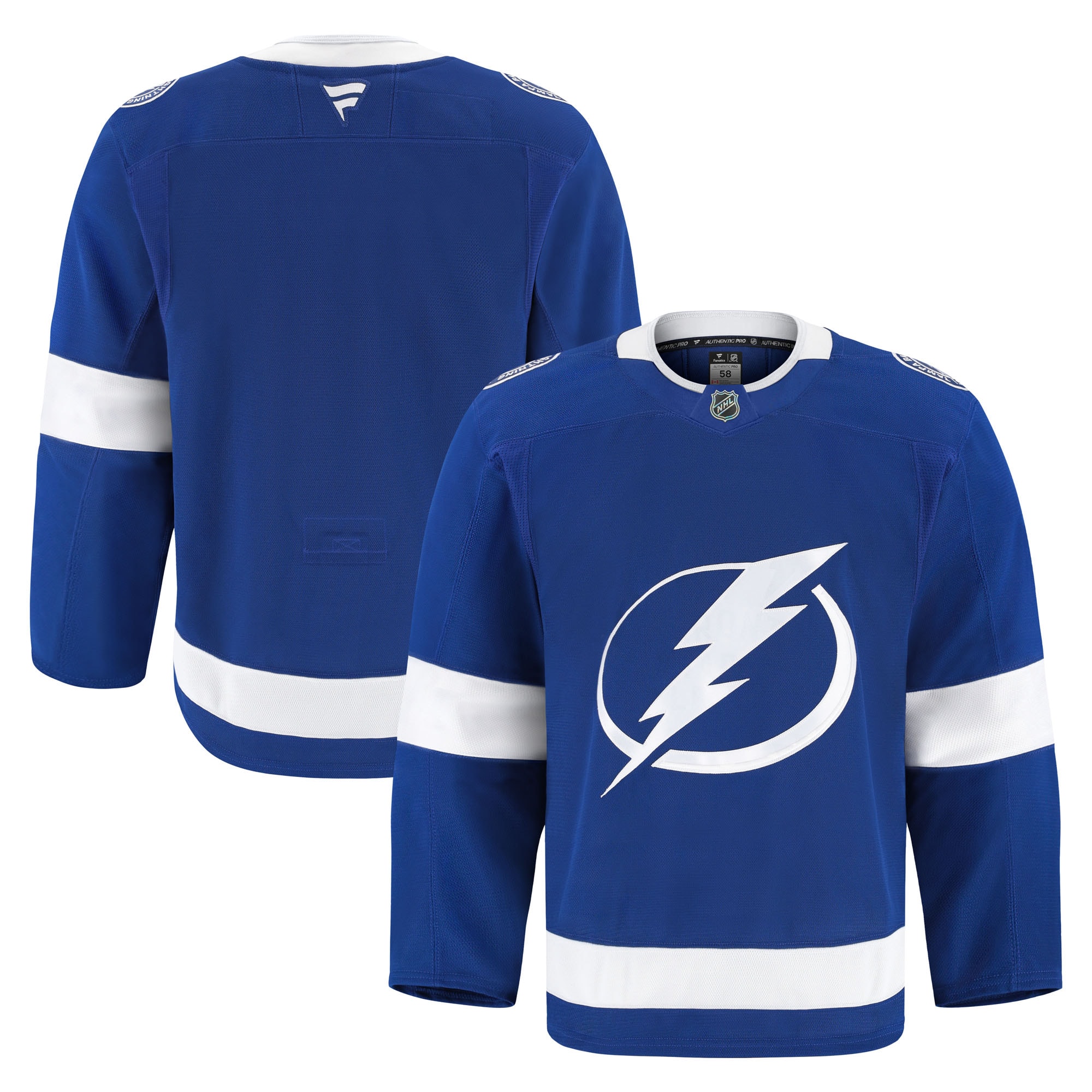  Tampa Bay Lightning Fanatics Home Pro Jersey - Blue