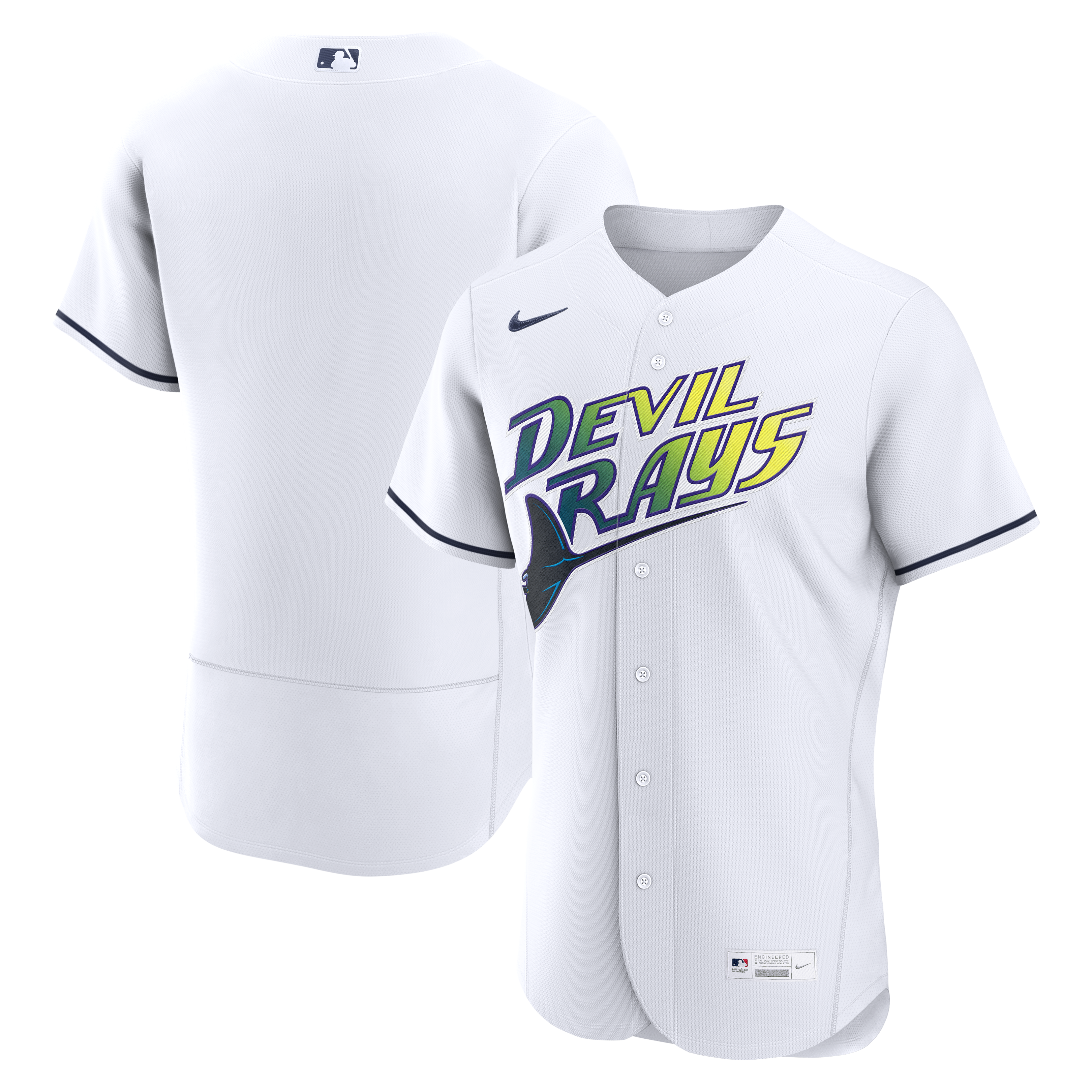  Tampa Bay Rays Alternate 2 Jersey - White