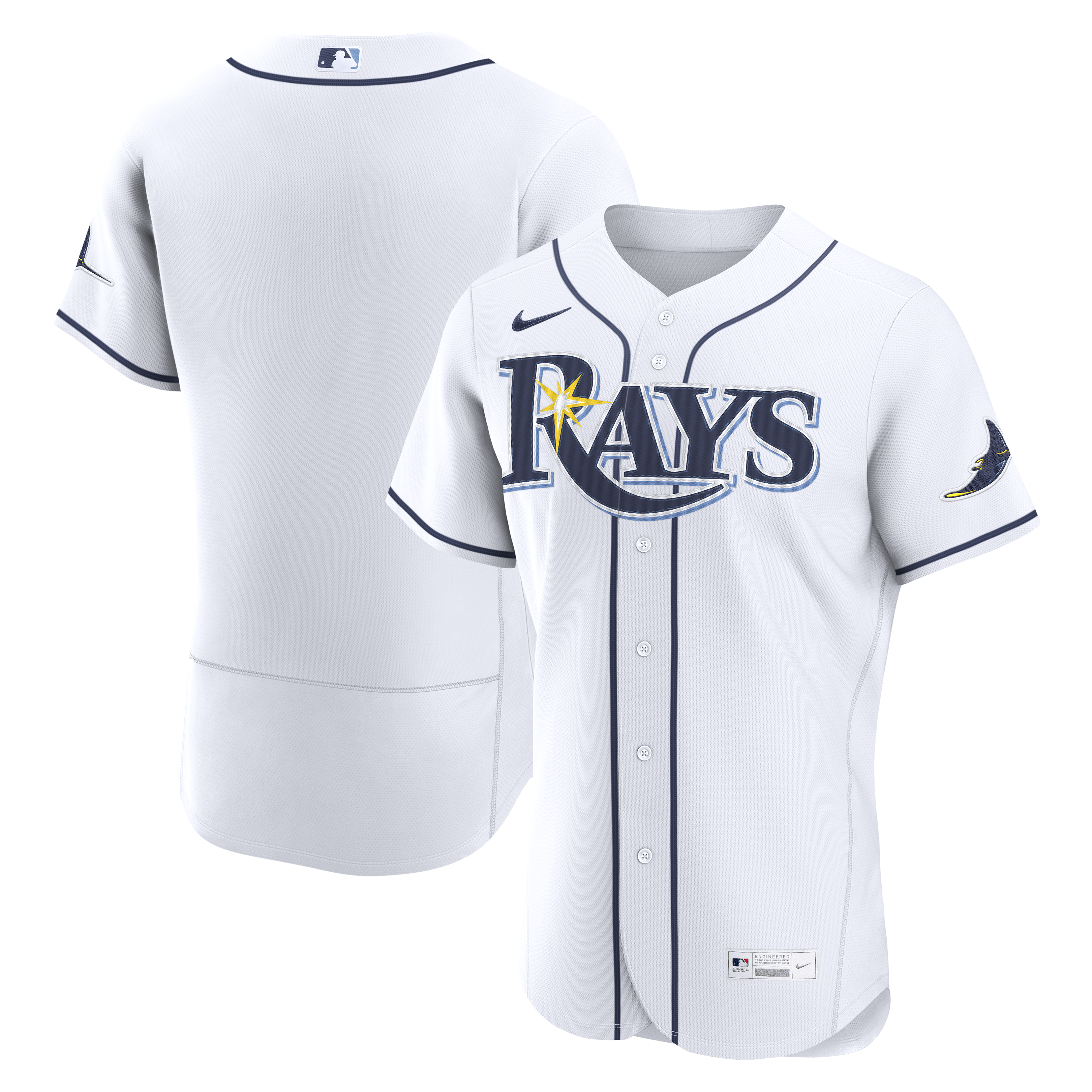  Tampa Bay Rays Home Jersey - White