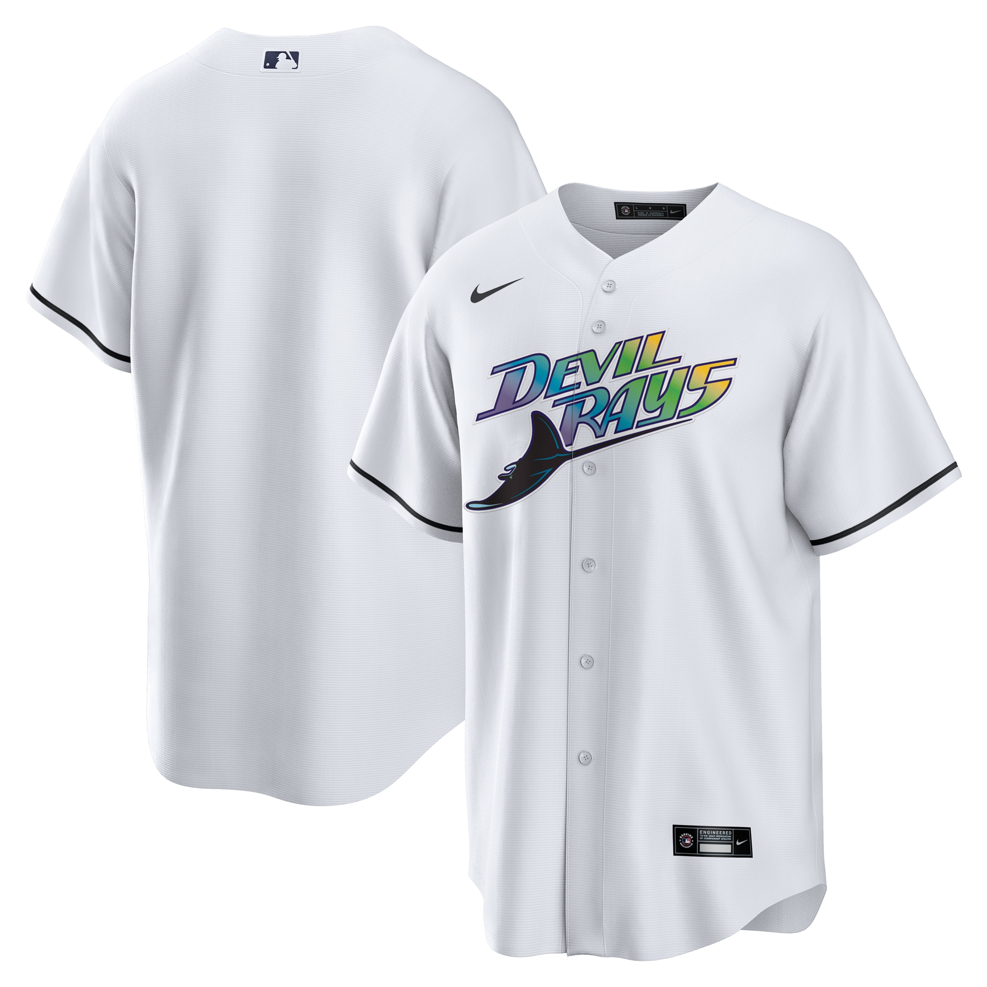  Tampa Bay Rays Home Team Jersey - White
