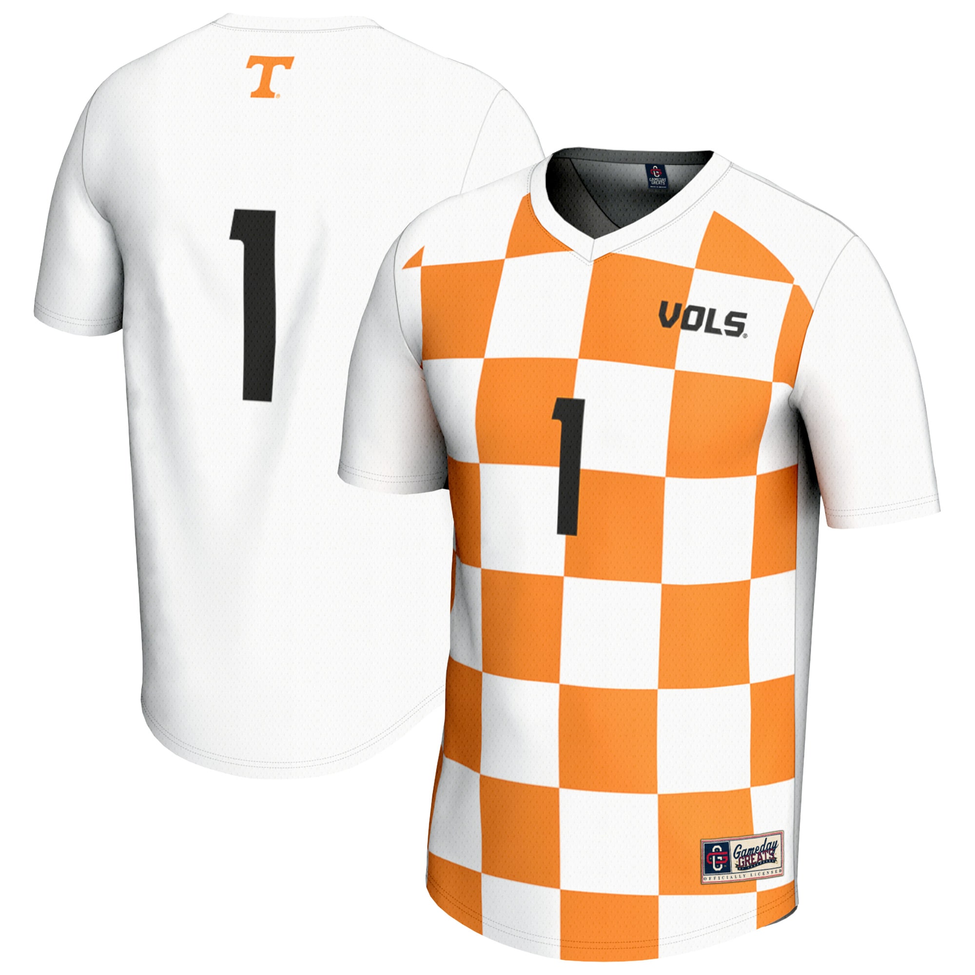  Tennessee Volunteers GameDay Greats Unisex Soccer Fashion Jersey - White