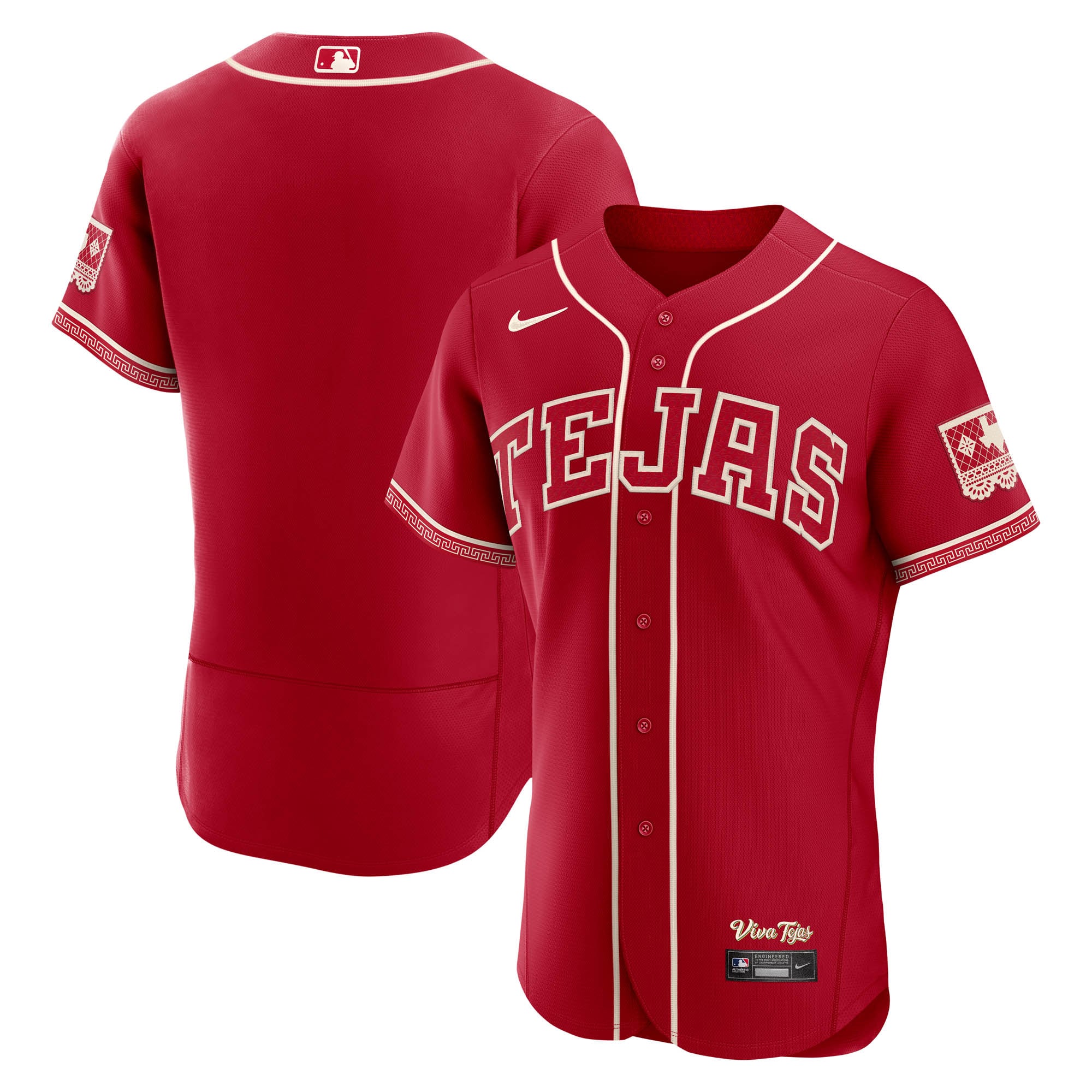  Texas Rangers 2026 City Connect Jersey - Red