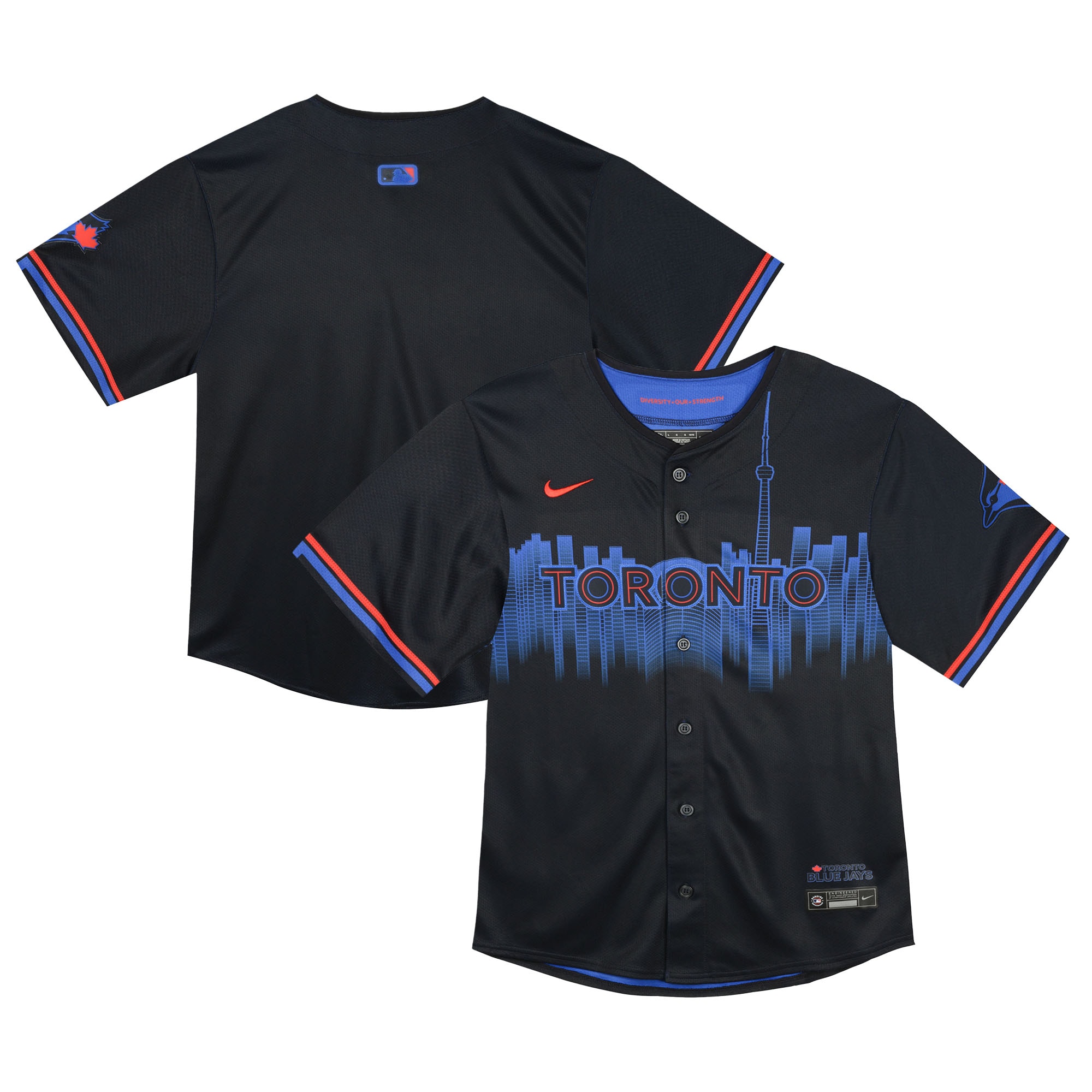  Toronto Blue Jays Toddler City Connect Team Limited Jersey - Blue