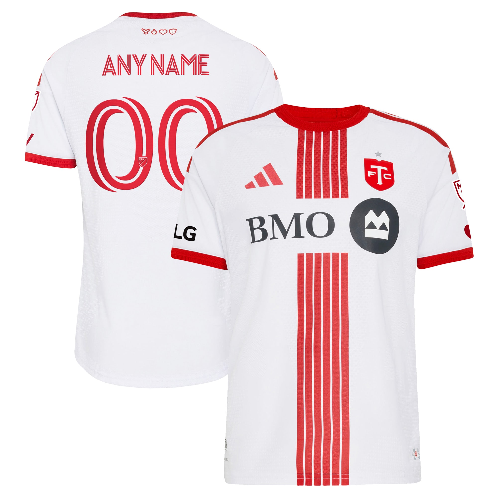  Toronto FC 2026 Winter Kit On-Field Patch Custom Jersey - White