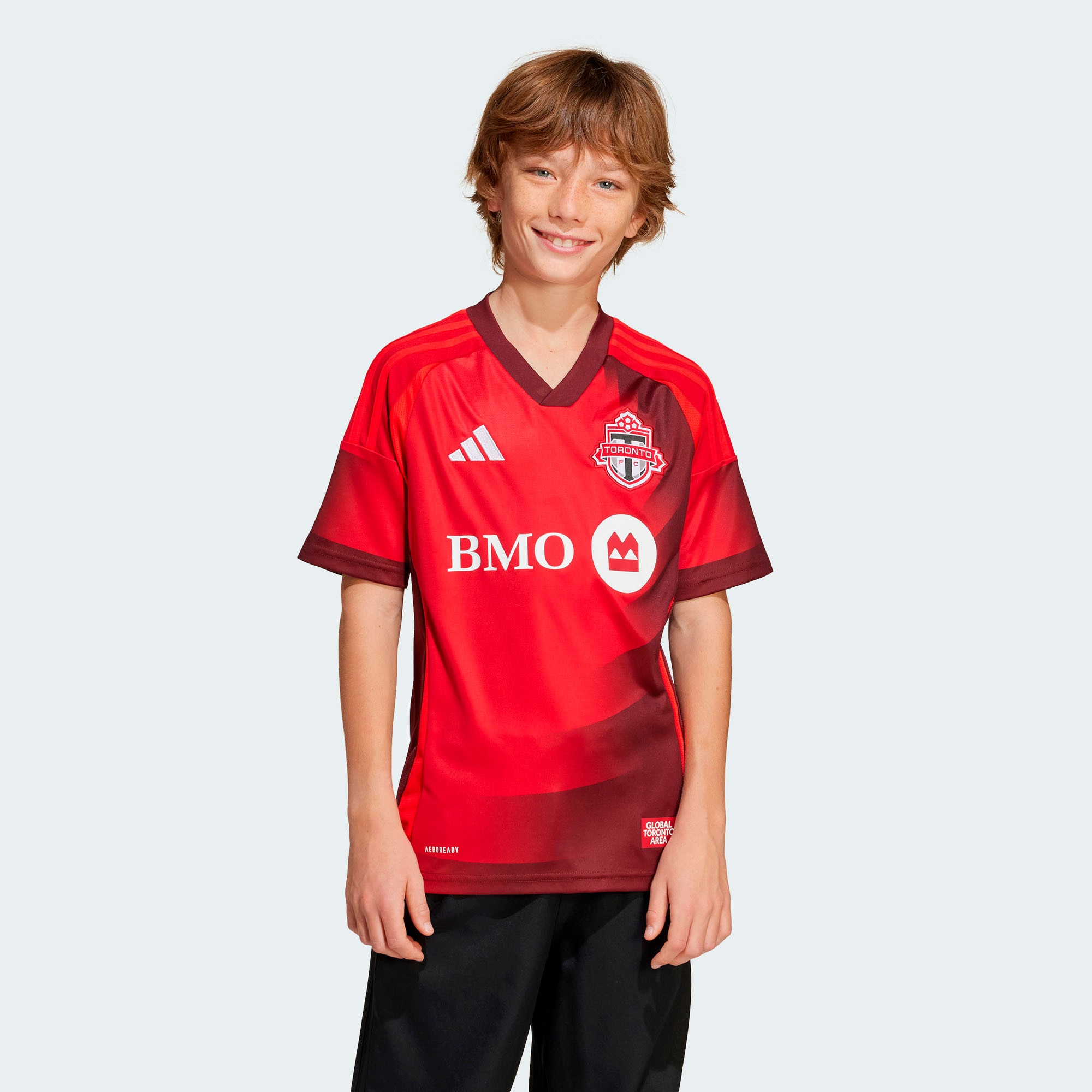  Toronto FC Youth 2025 Club Kit Jersey - Red