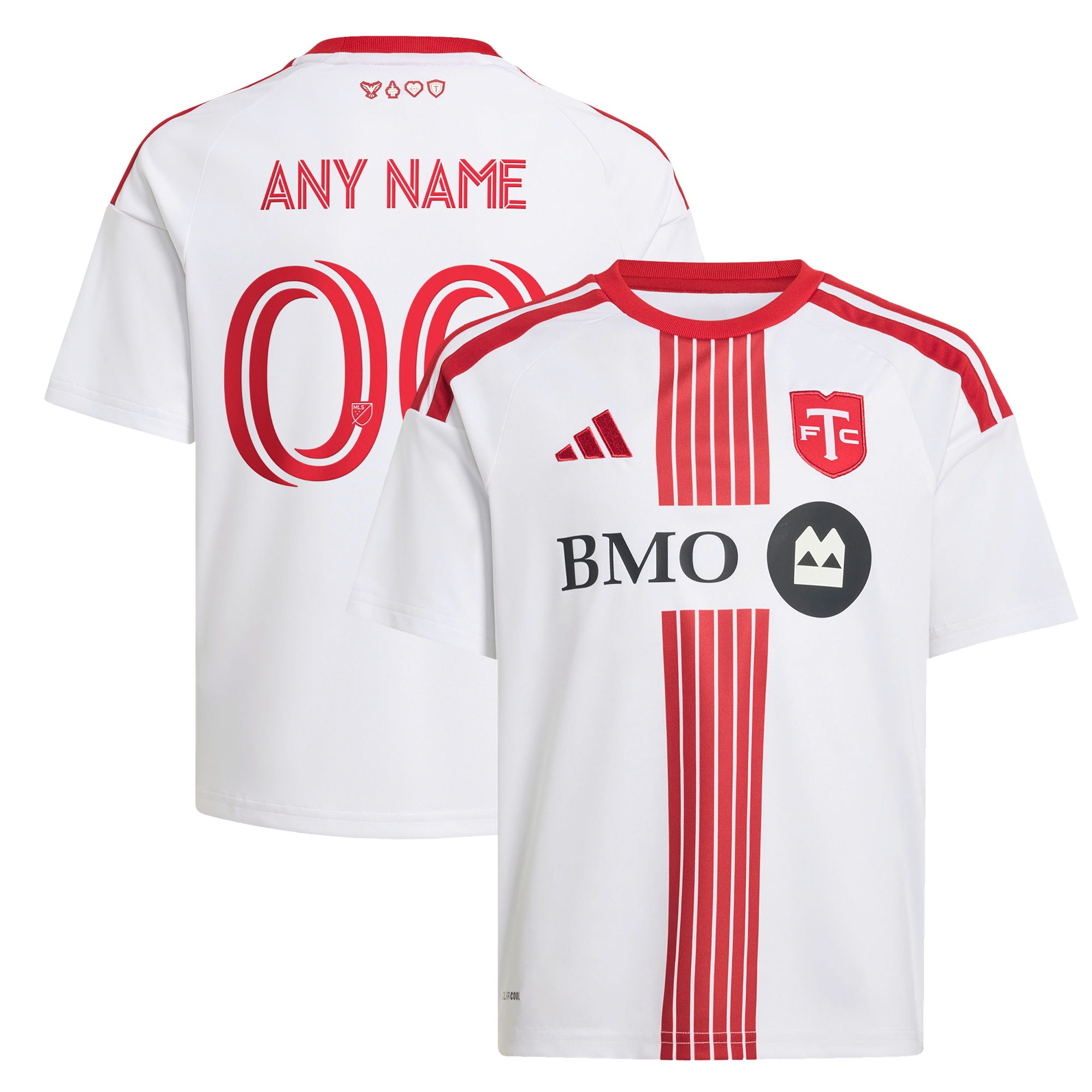  Toronto FC Youth 2026 Winter Kit Custom Jersey - White