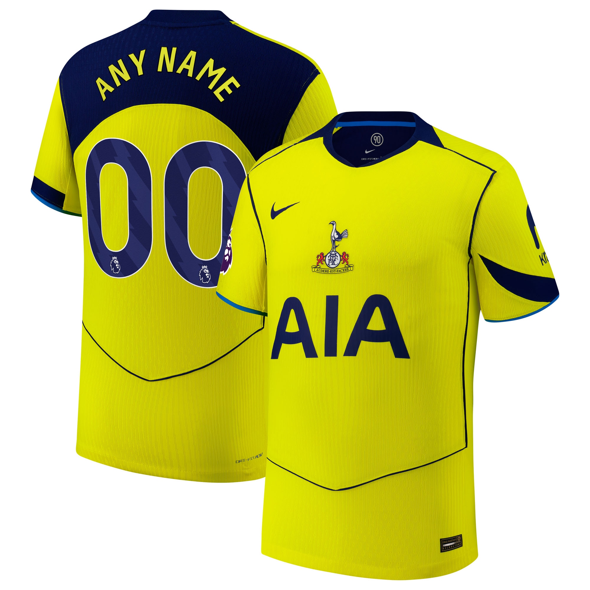  Tottenham Hotspur 2025/26 Third Custom Jersey