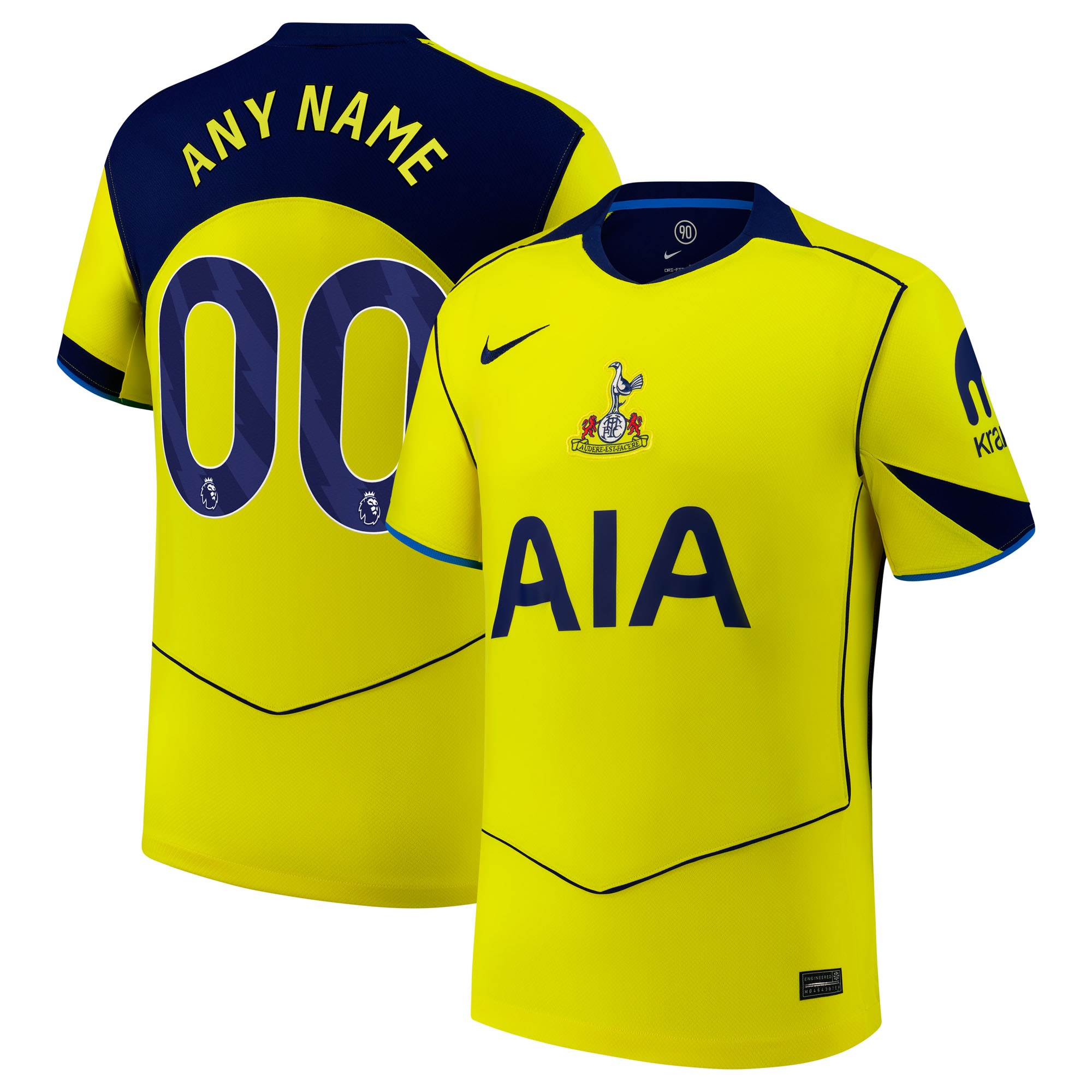  Tottenham Hotspur 2025/26 Third Custom Jersey