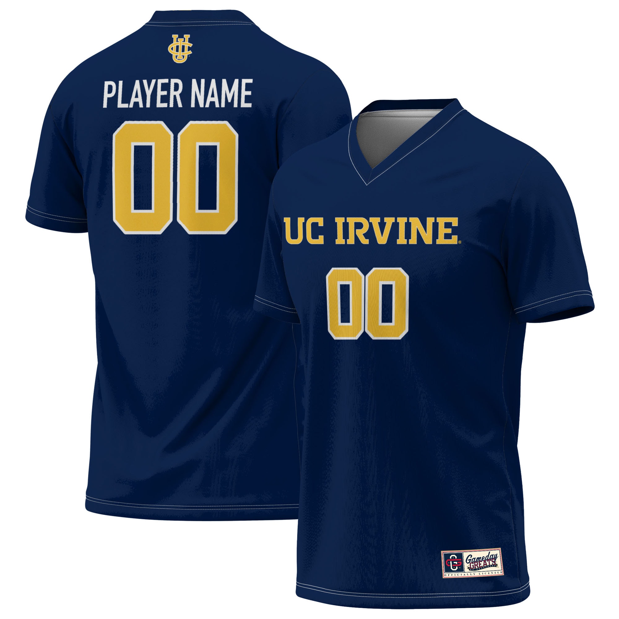  UC Irvine Anteaters GameDay Greats U NIL Pick-A-Player Lightweight Soccer Jersey - Navy