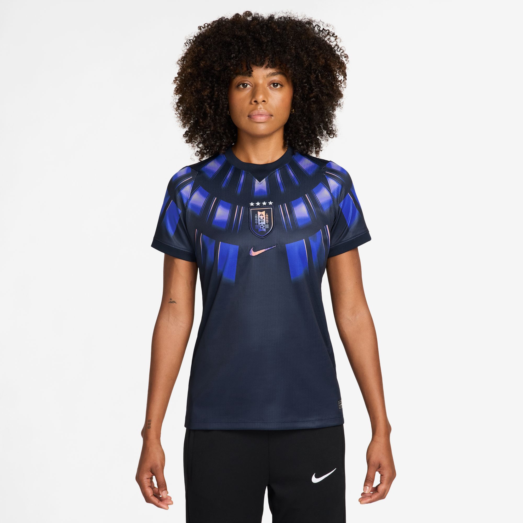  Uruguay National Team Women's 2026 Away Stadium Jersey - Blue