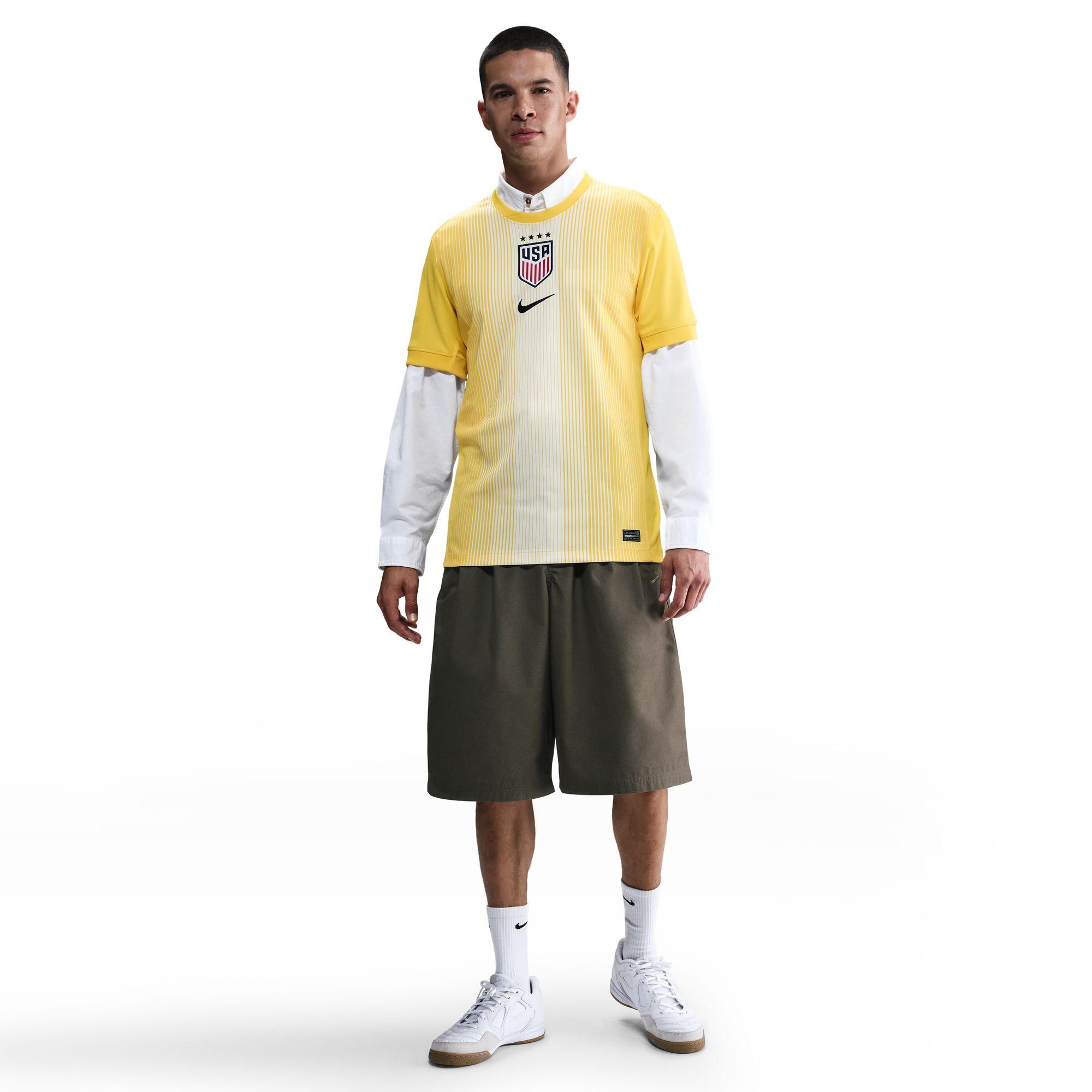  USWNT 2025 Goalkeeper Stadium Jersey - Yellow