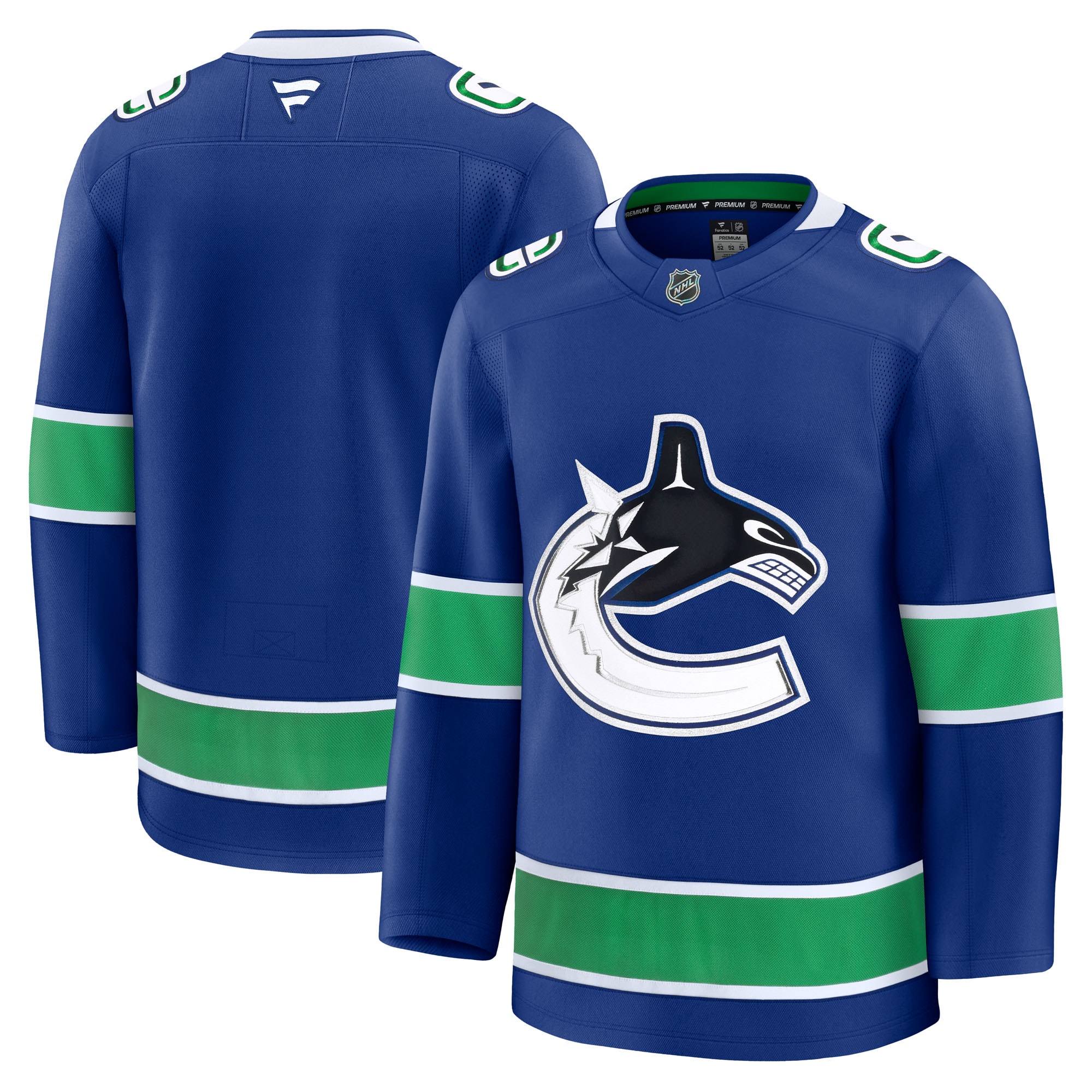  Vancouver Canucks Fanatics Home Premium Jersey