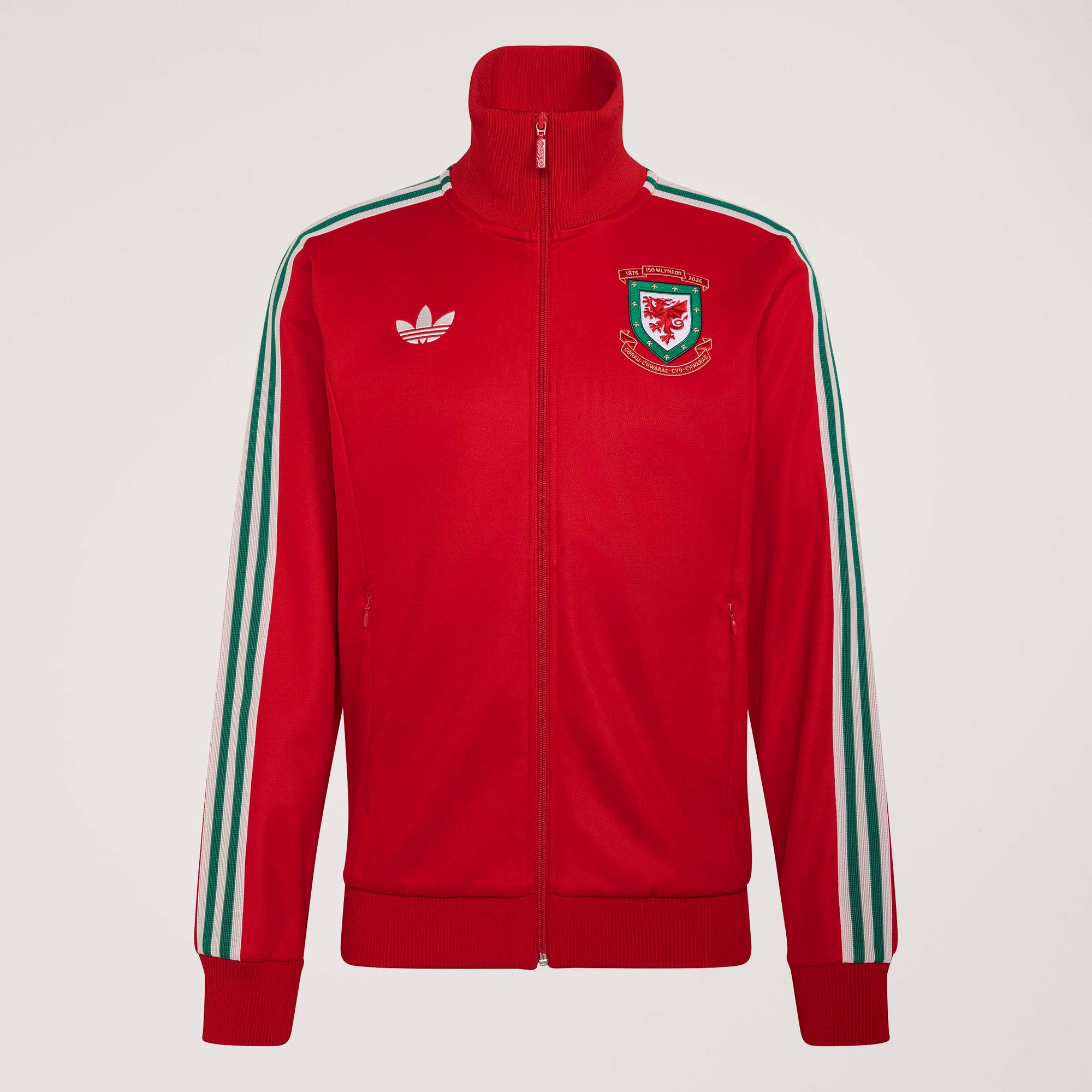  Wales National Team 150th Anniversary FIFA x World Cup Full-Zip Track Top - Red