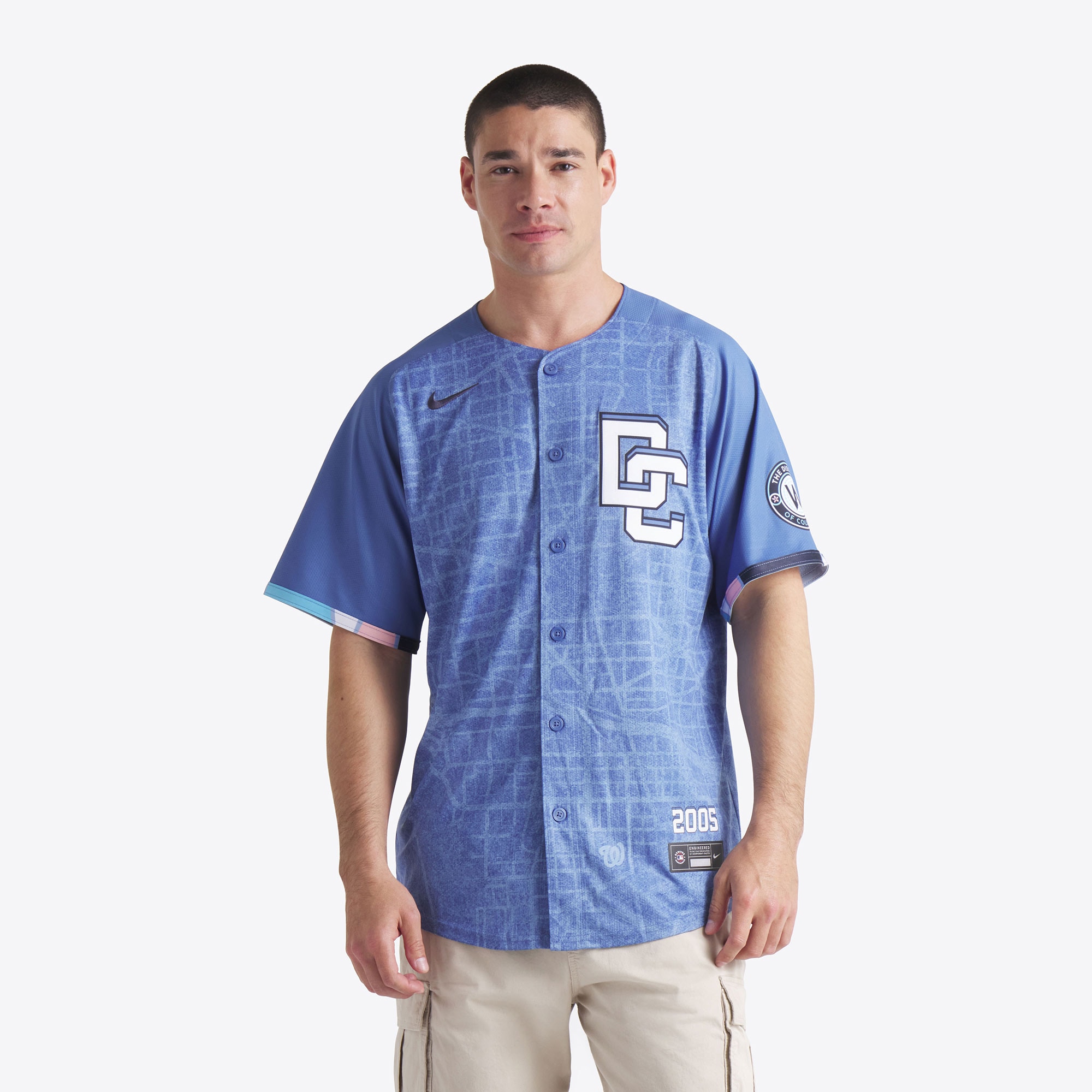  Washington Nationals 2025 City Connect Limited Jersey - Blue