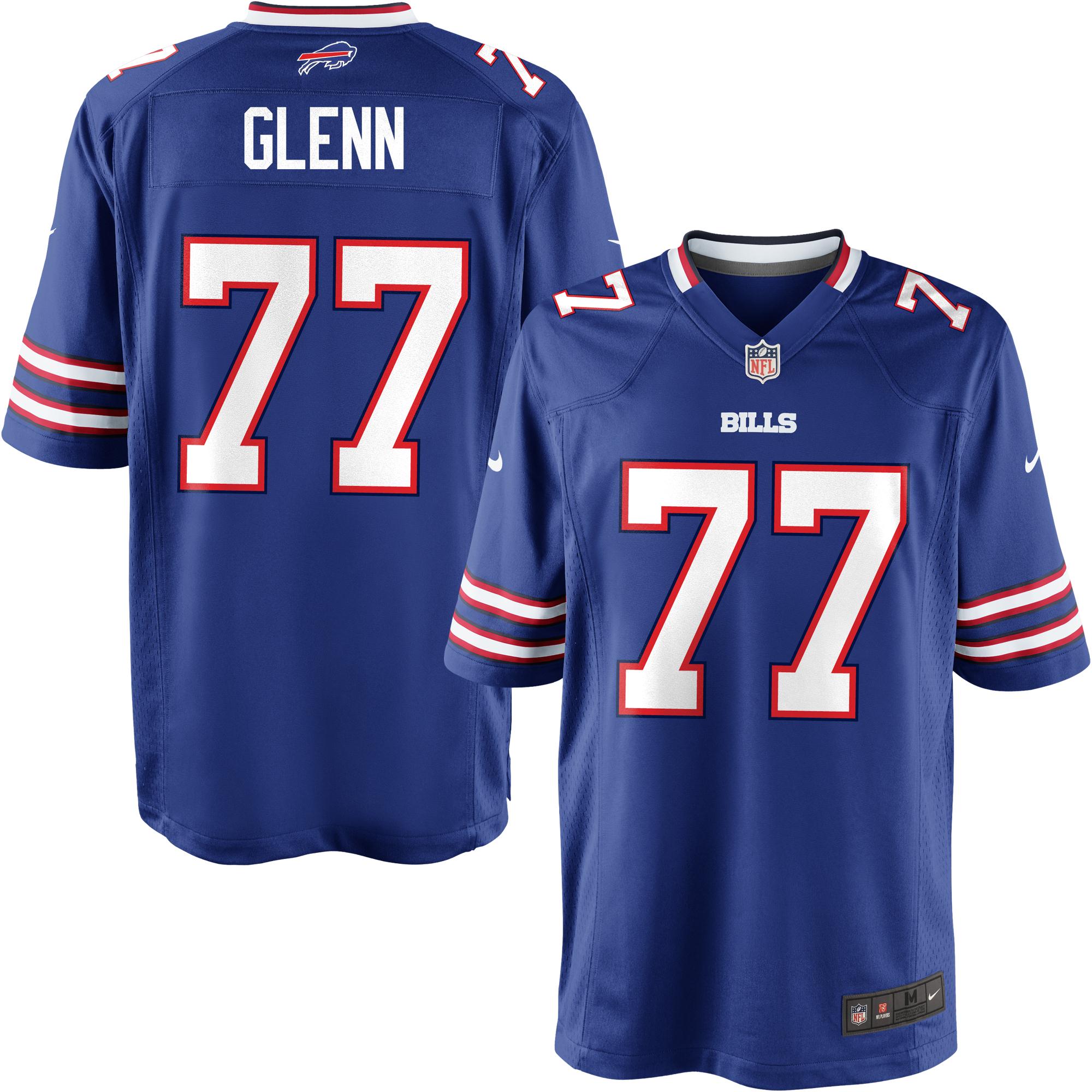  Youth Buffalo Bills Cordy Glenn Team Color Game Jersey