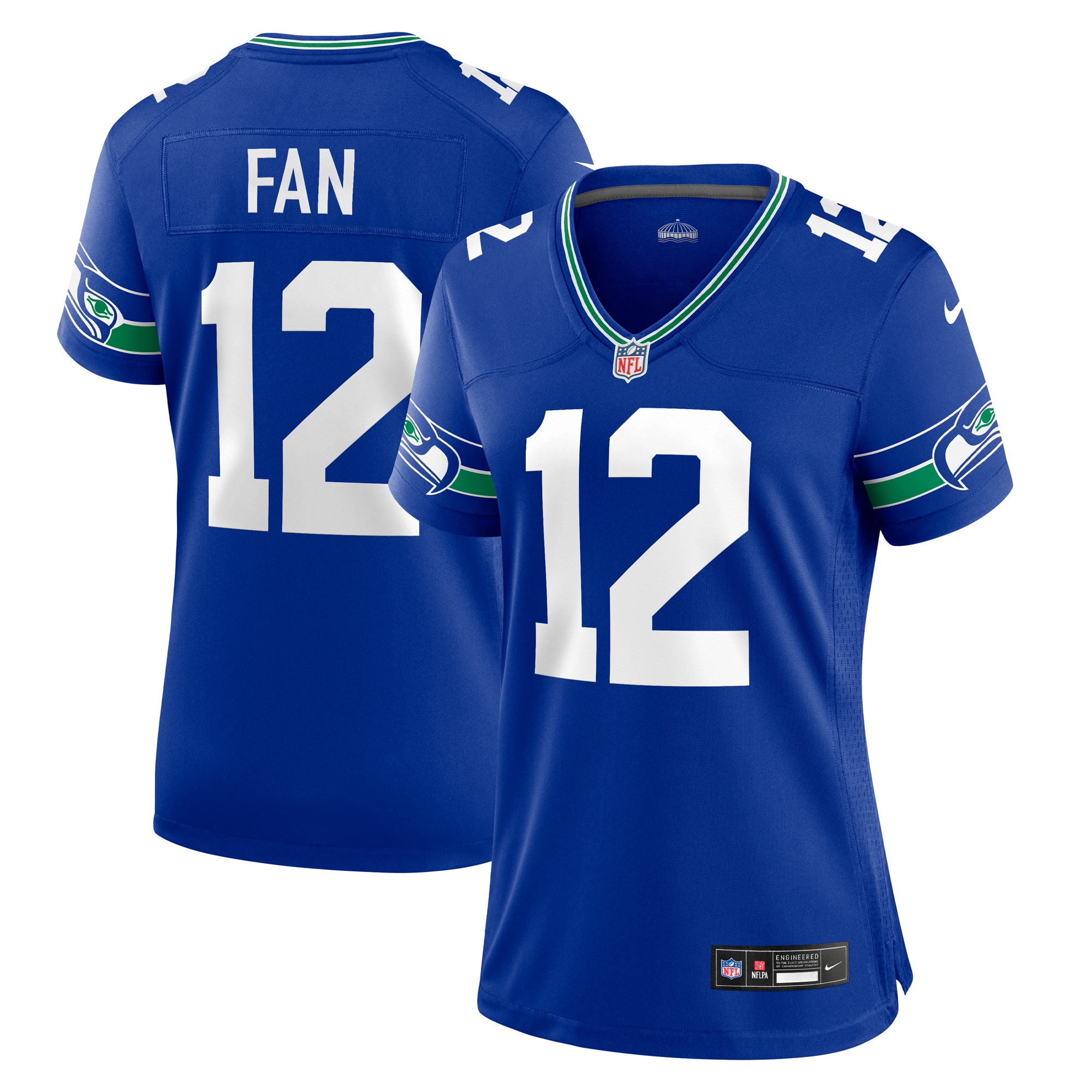 12s Seattle Seahawks Women's Player Jersey