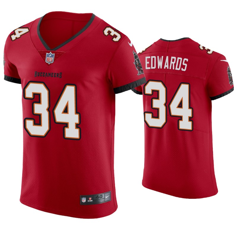 2020 Men's Tampa Bay Buccaneers Mike Edwards Vapor Elite Jersey Red