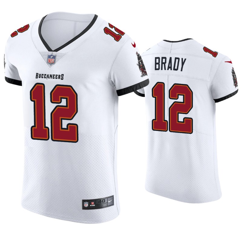 2020 Men's Tampa Bay Buccaneers Tom Brady Vapor Elite Jersey White