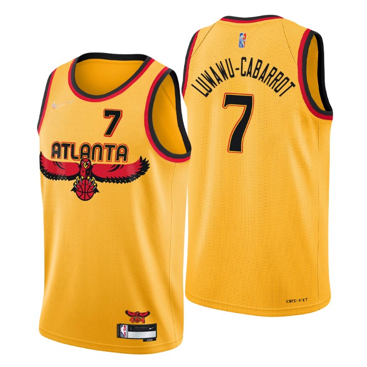 2021-22 Atlanta Hawks Timothe Luwawu-Cabarrot City 75th Anniversary Jersey