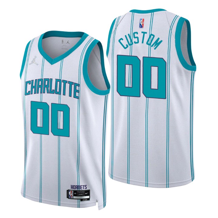 2021-22 Charlotte Hornets Custom Association 75th Anniversary Jersey
