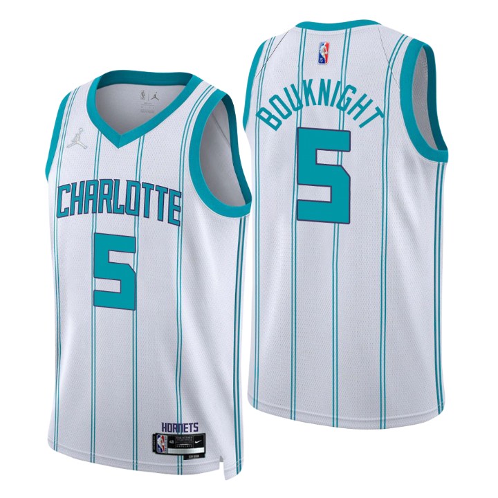 2021-22 Charlotte Hornets James Bouknight Association 75th Anniversary Jersey