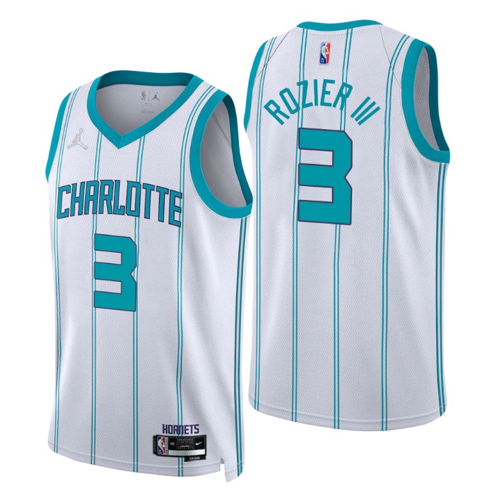 2021-22 Charlotte Hornets Terry Rozier III Association 75th Anniversary Jersey