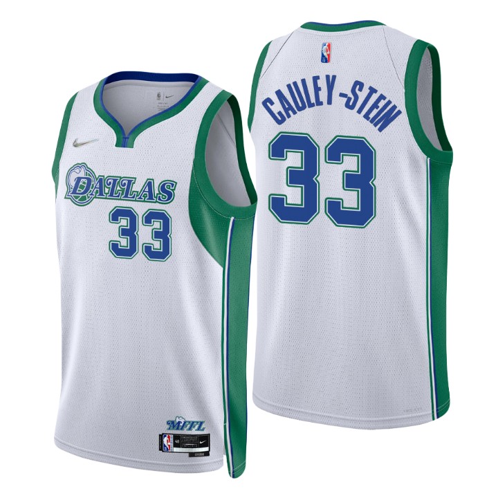 2021-22 Dallas Mavericks Willie Cauley-Stein City 75th Anniversary Jersey